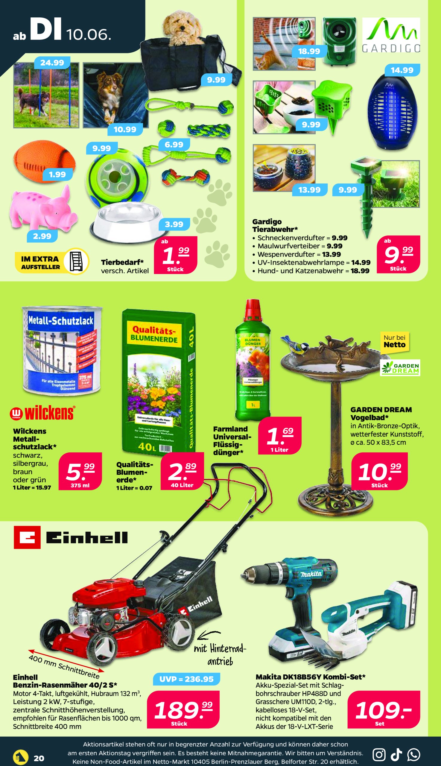 netto - Netto-Prospekt gültig vom 10.06. bis 14.06. - page: 20