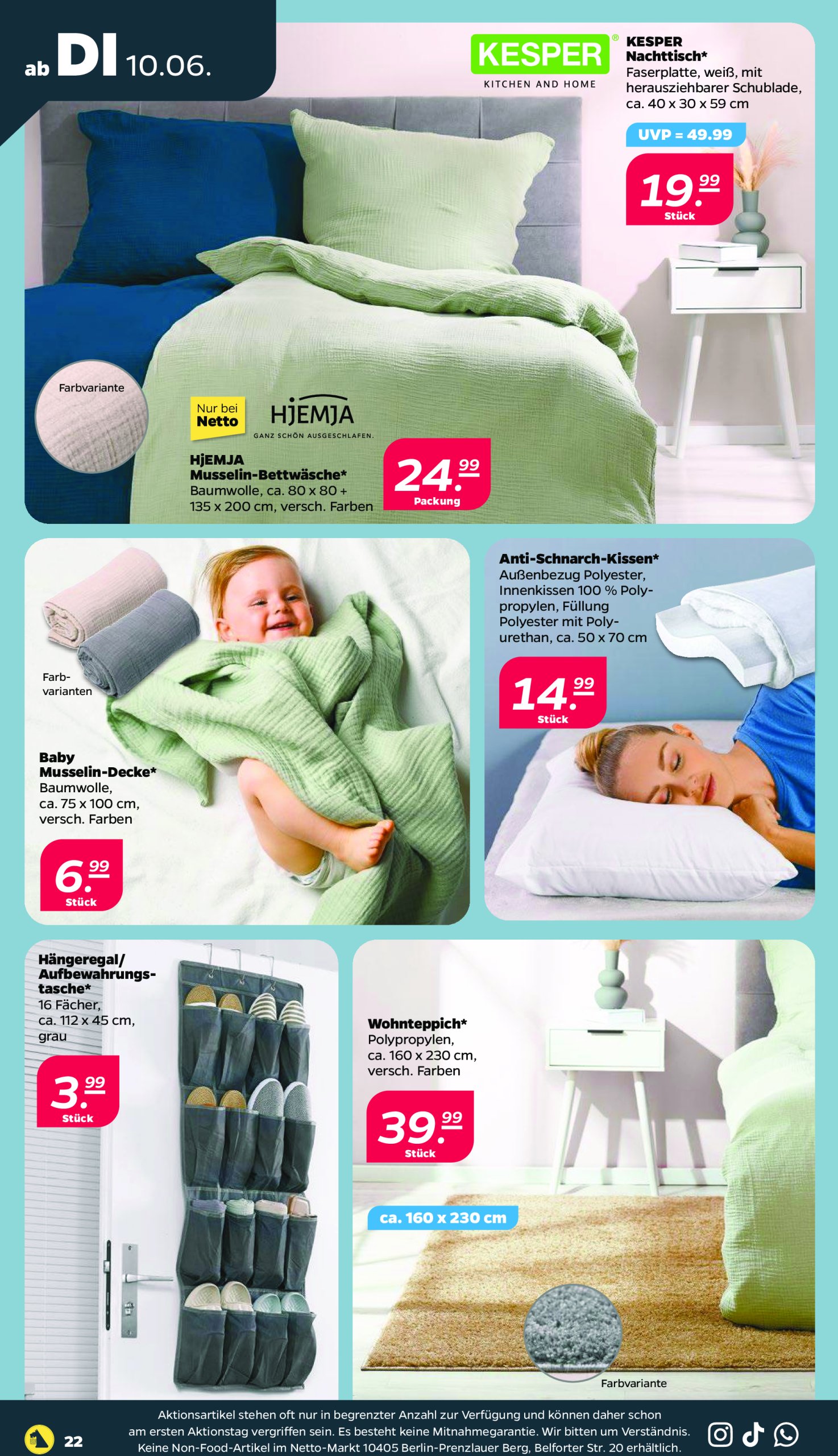 netto - Netto-Prospekt gültig vom 10.06. bis 14.06. - page: 22