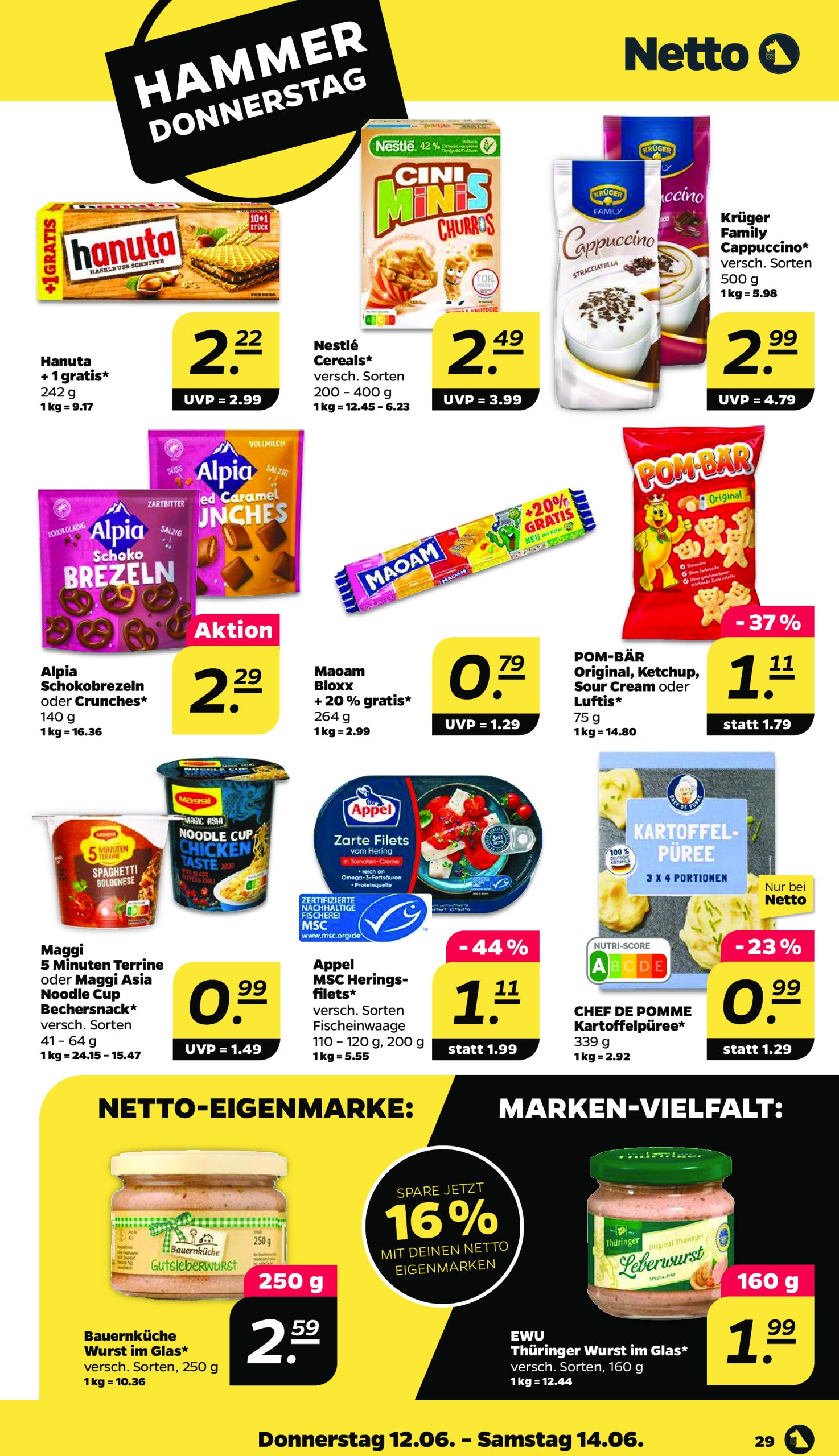 netto - Netto-Prospekt gültig vom 10.06. bis 14.06. - page: 29