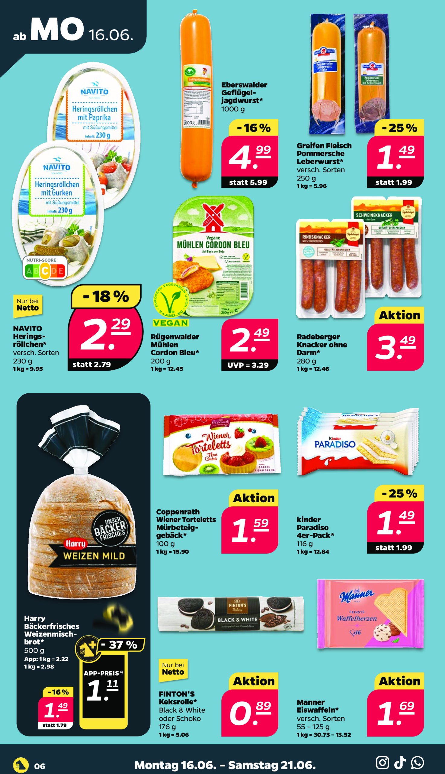 netto - Netto-Prospekt gültig vom 16.06. bis 21.06. - page: 8 netto - Netto-Prospekt gültig vom 16.06. bis 21.06. - page: 8