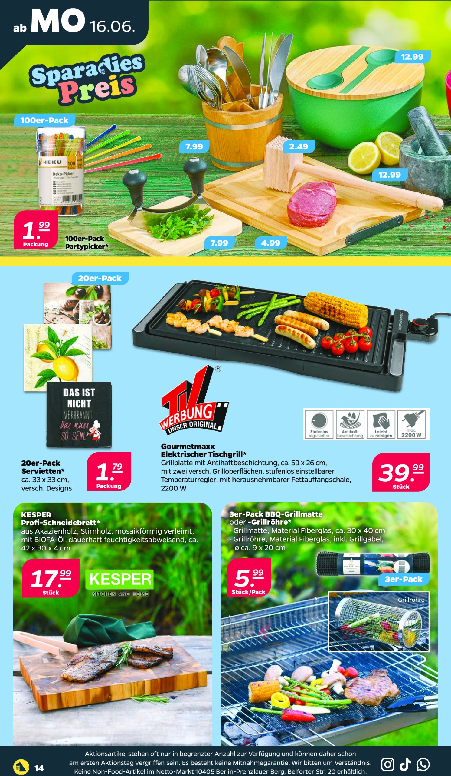 netto - Netto-Prospekt gültig vom 16.06. bis 21.06. - page: 20 netto - Netto-Prospekt gültig vom 16.06. bis 21.06. - page: 20