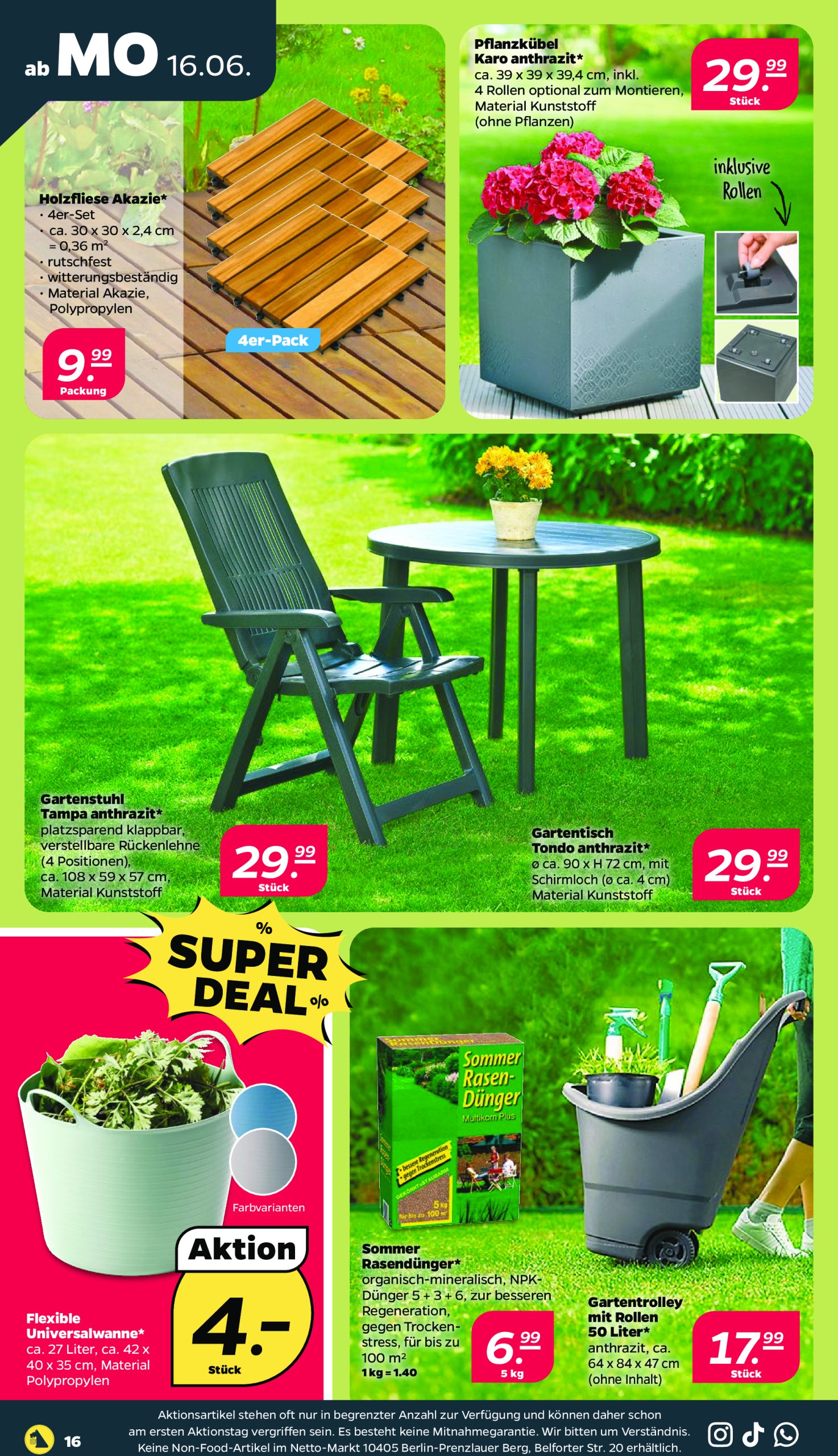 netto - Netto-Prospekt gültig vom 16.06. bis 21.06. - page: 22 netto - Netto-Prospekt gültig vom 16.06. bis 21.06. - page: 22