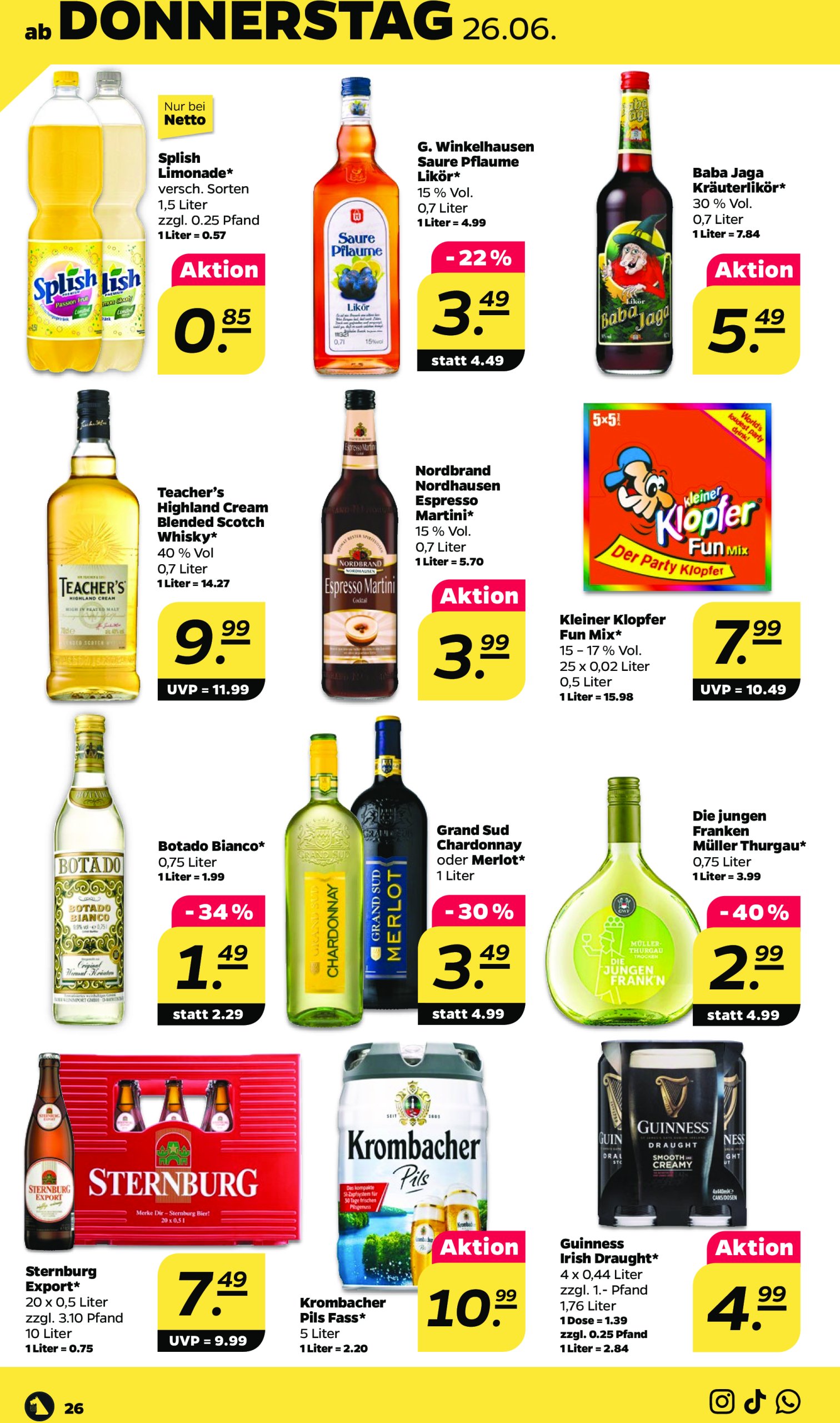netto - Netto-Prospekt gültig vom 23.06. bis 28.06. - page: 30
