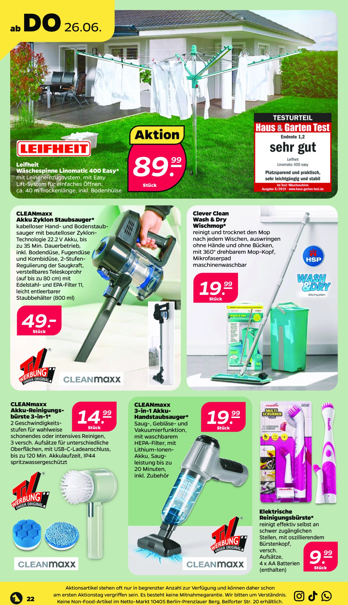 netto - Netto-Prospekt gültig vom 23.06. bis 28.06. - page: 26