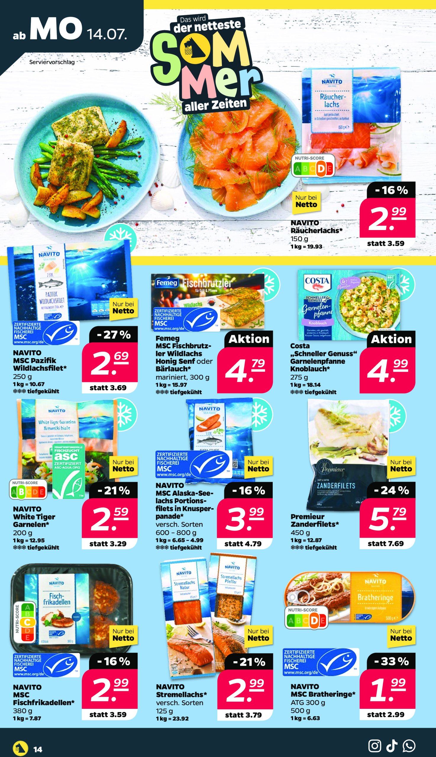netto - Netto-Prospekt gültig vom 14.07. bis 19.07. - page: 16