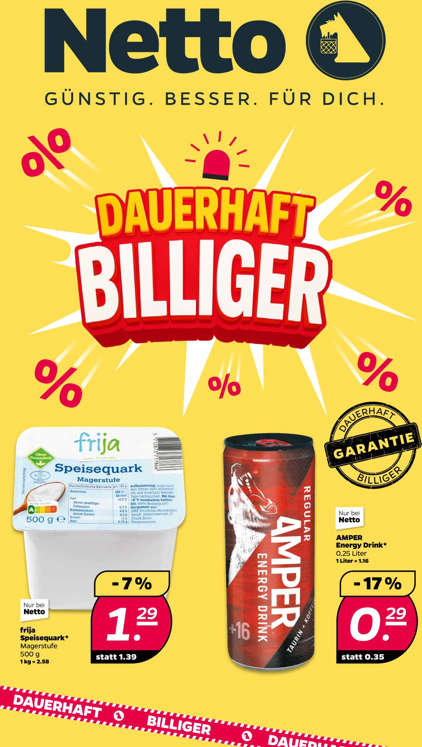 netto - Netto - Dauerhaft Billiger-Prospekt gültig vom 07.07. bis 31.07.