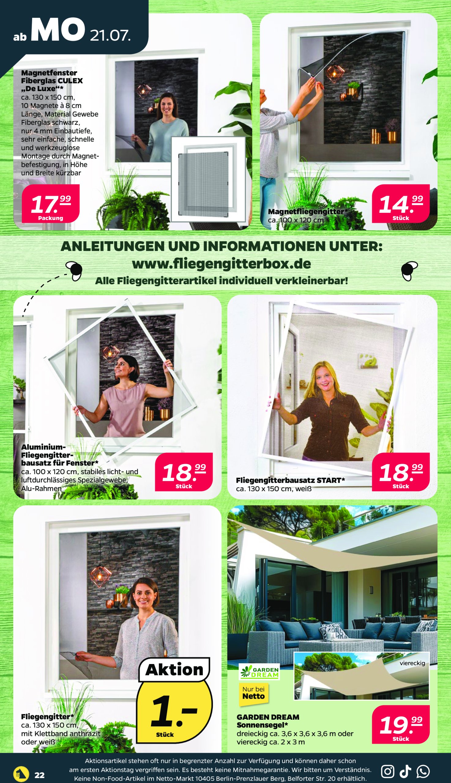 netto - Netto-Prospekt gültig vom 21.07. bis 26.07. - page: 22