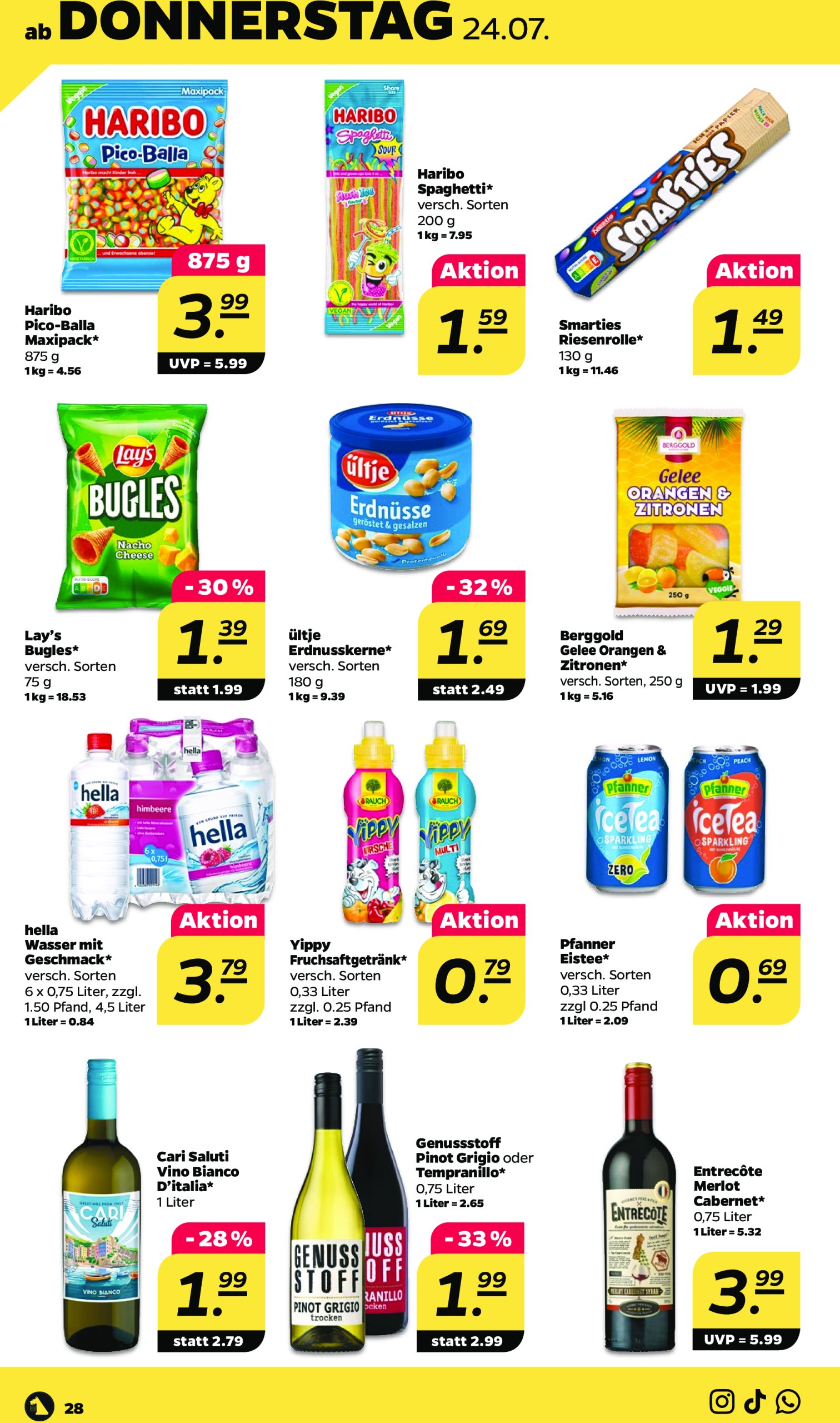 netto - Netto-Prospekt gültig vom 21.07. bis 26.07. - page: 28