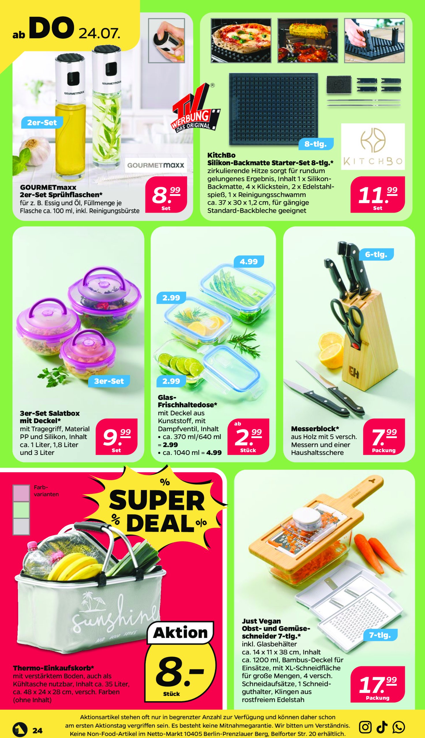 netto - Netto-Prospekt gültig vom 21.07. bis 26.07. - page: 24