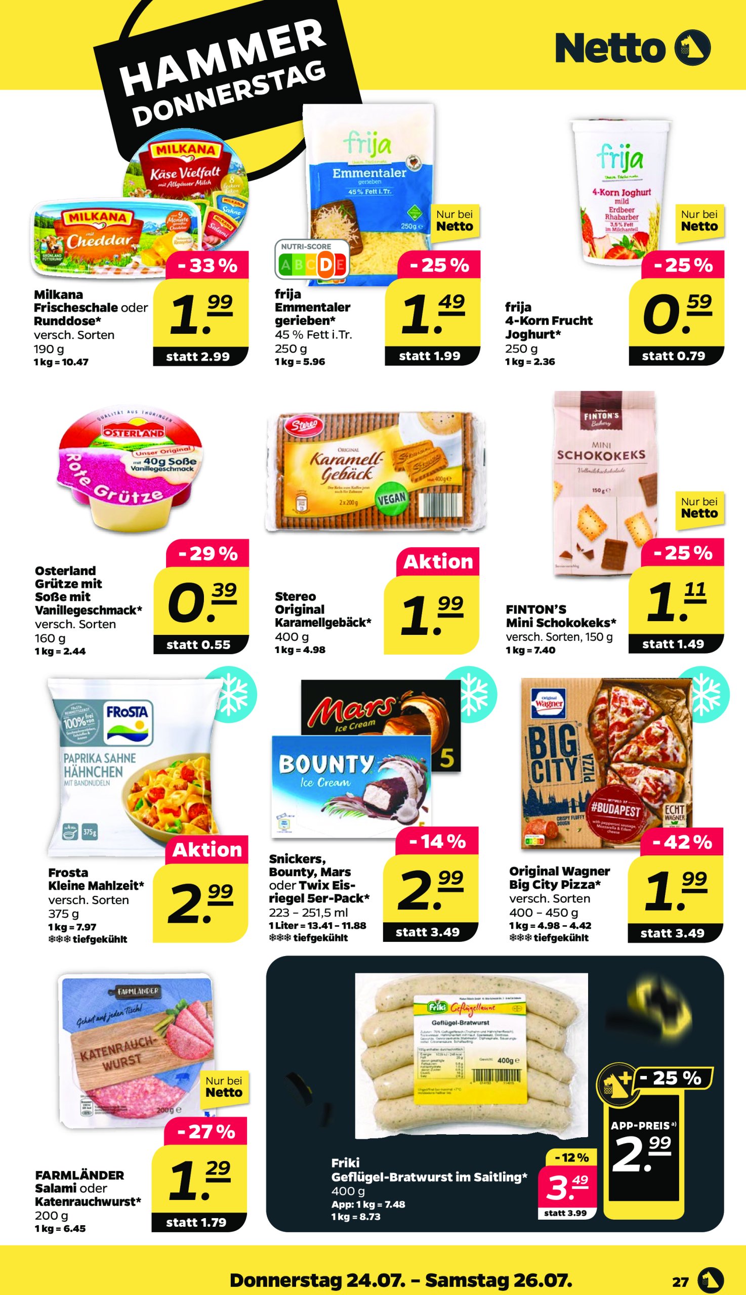 netto - Netto-Prospekt gültig vom 21.07. bis 26.07. - page: 27