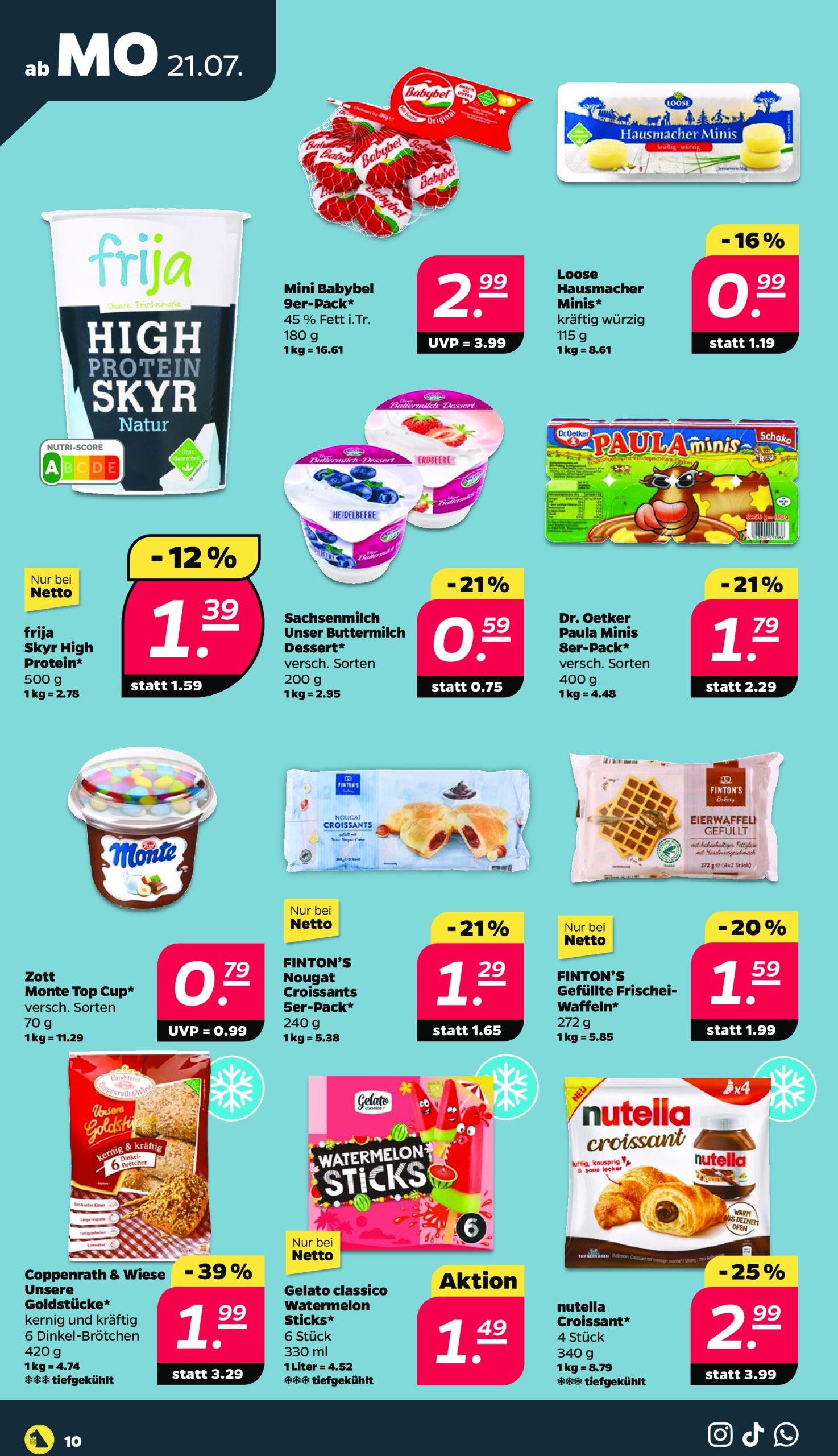 netto - Netto-Prospekt gültig vom 21.07. bis 26.07. - page: 10