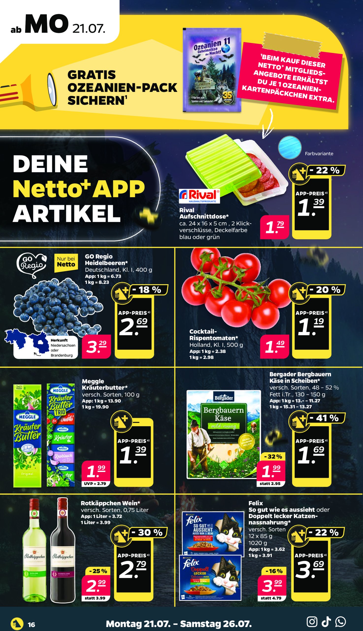 netto - Netto-Prospekt gültig vom 21.07. bis 26.07. - page: 16