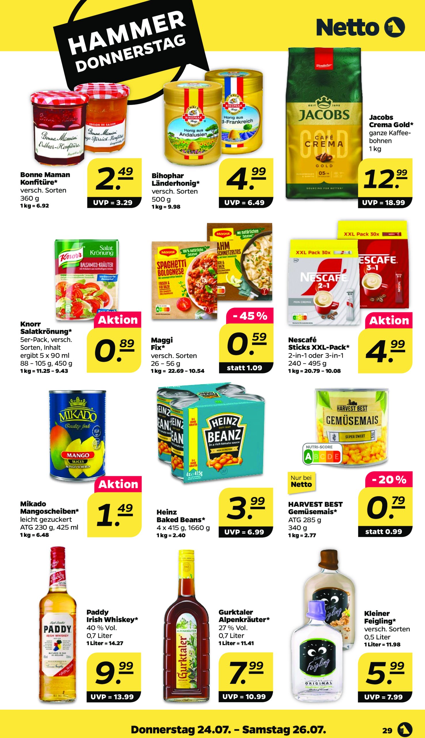 netto - Netto-Prospekt gültig vom 21.07. bis 26.07. - page: 29