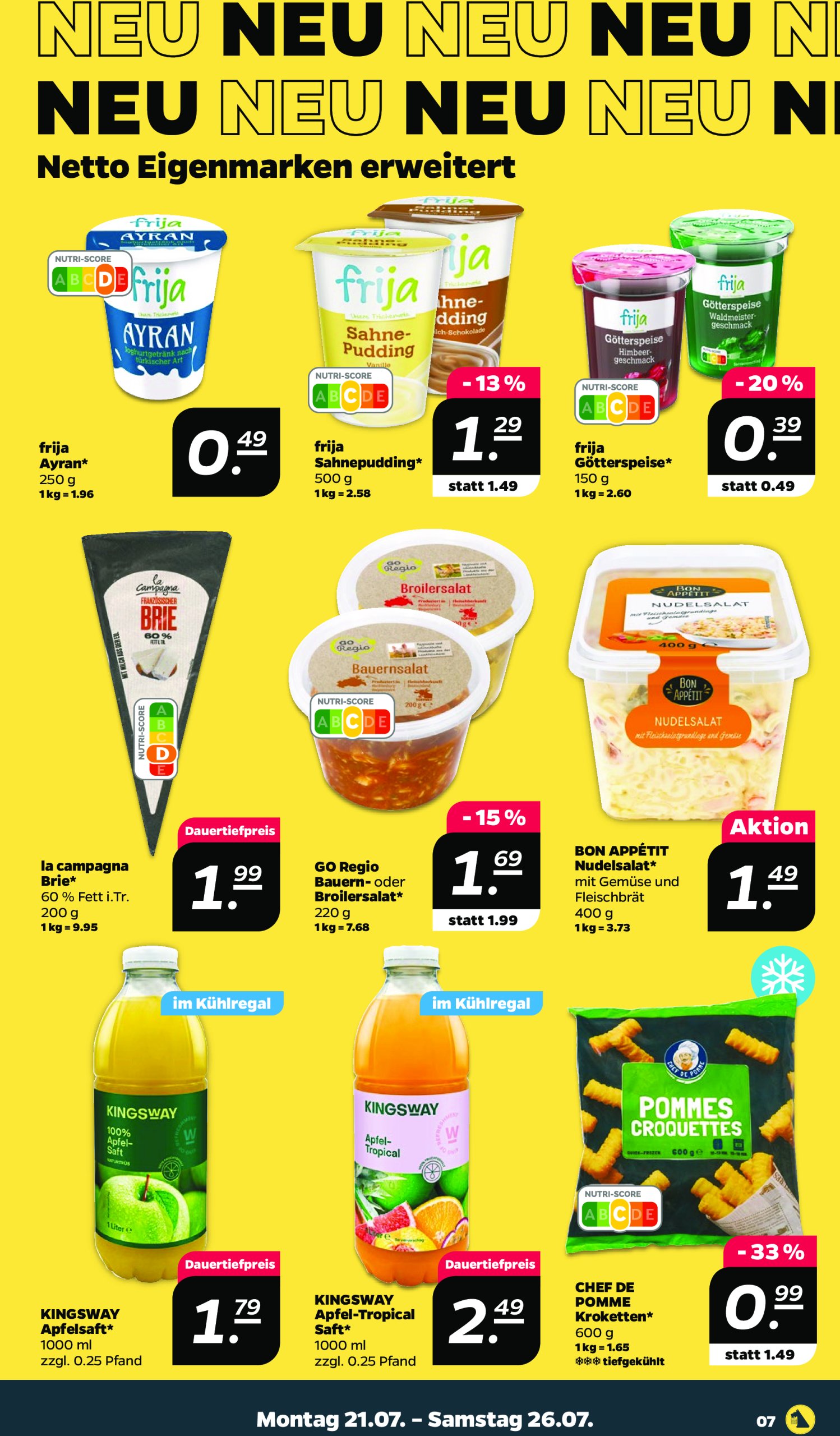 netto - Netto-Prospekt gültig vom 21.07. bis 26.07. - page: 7