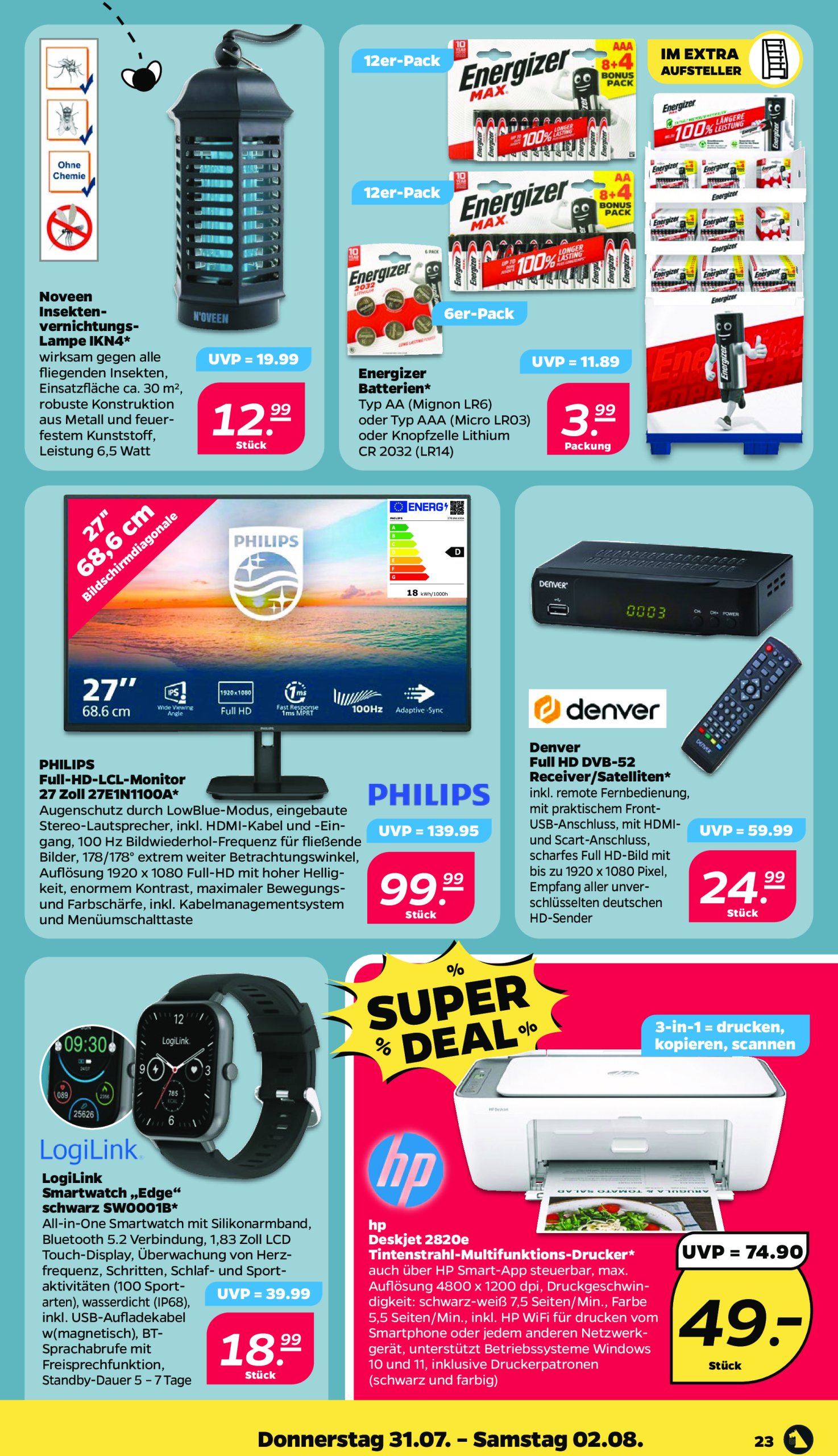 netto - Netto-Prospekt gültig vom 28.07. bis 02.08. - page: 25