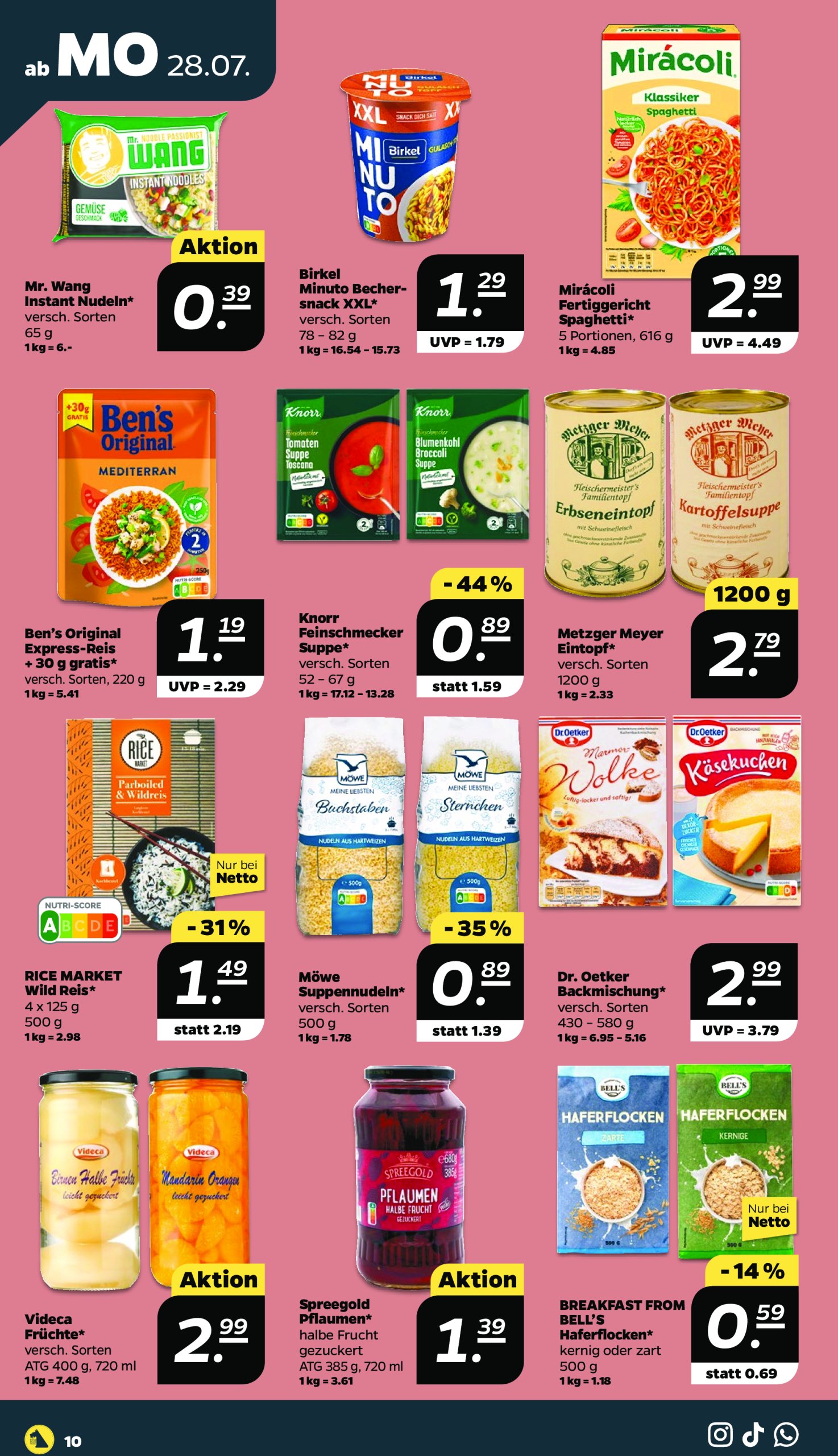 netto - Netto-Prospekt gültig vom 28.07. bis 02.08. - page: 10