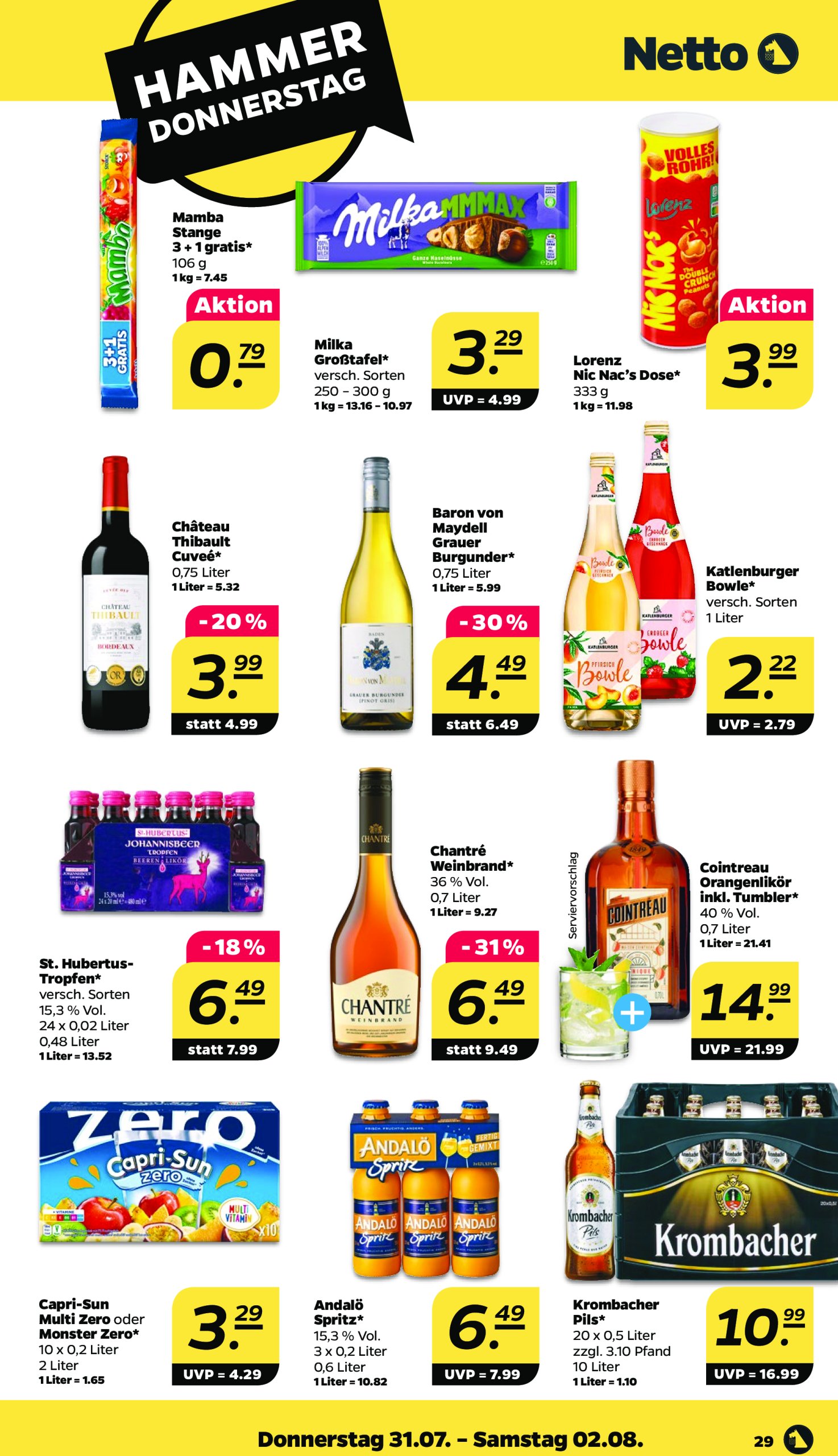 netto - Netto-Prospekt gültig vom 28.07. bis 02.08. - page: 31