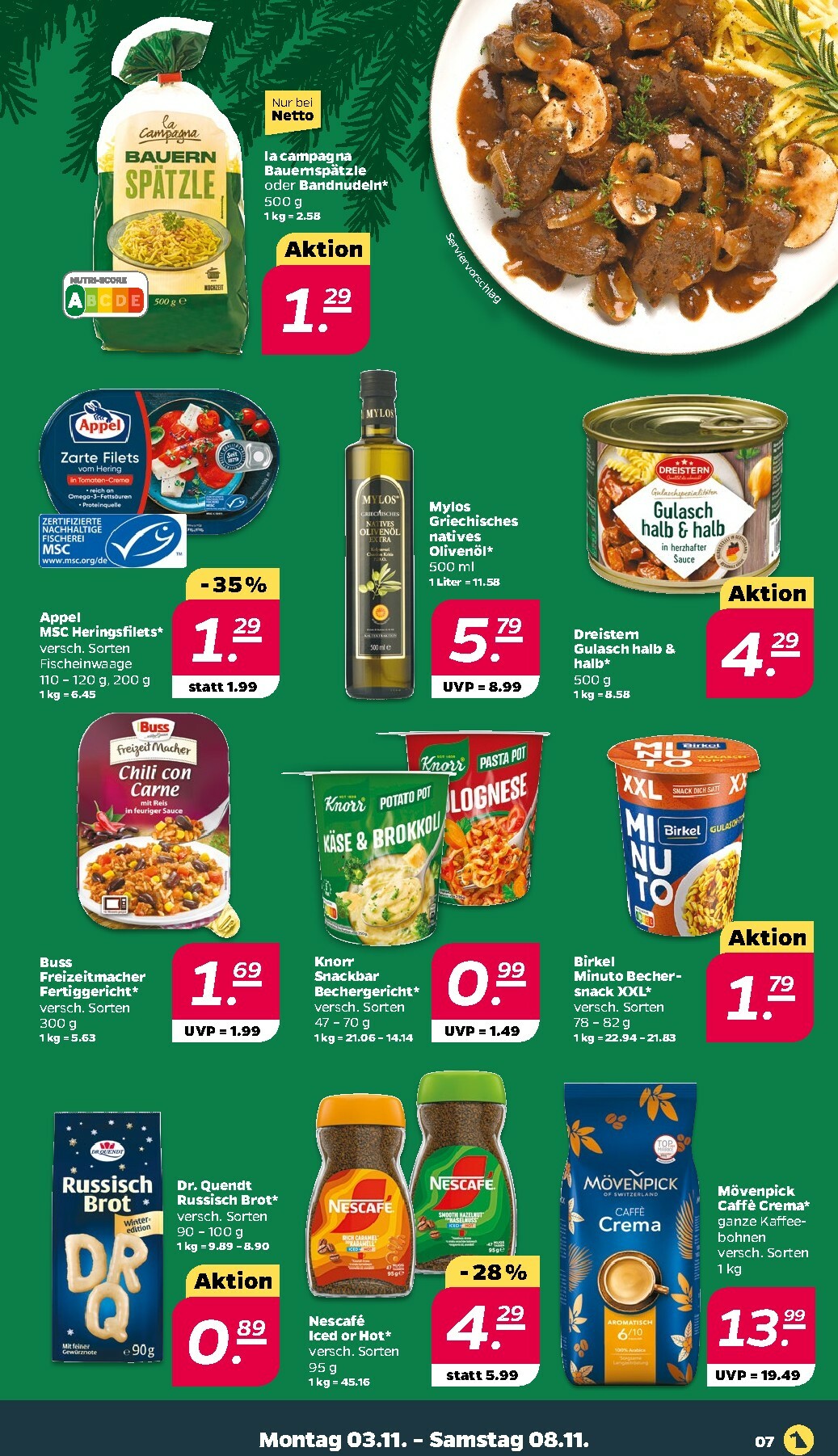 netto - Netto-Prospekt gültig vom 03.11. bis 08.11. - page: 7