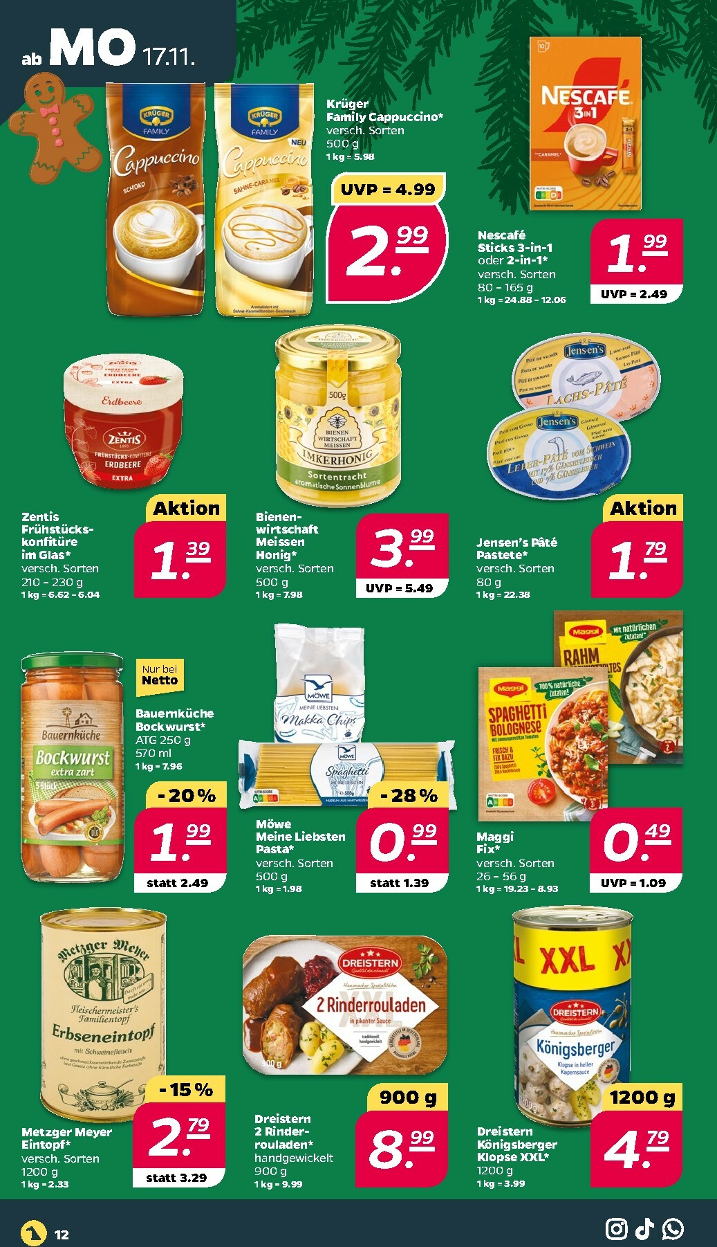 netto - Netto-Prospekt gültig vom 17.11. bis 22.11. - page: 12