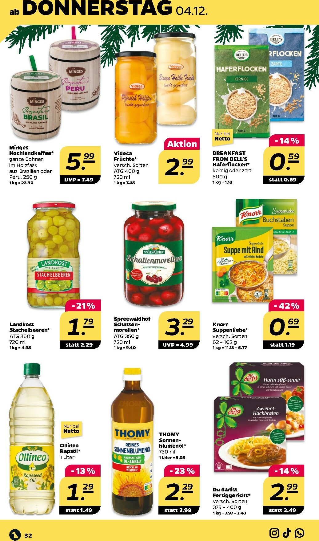 netto - Netto-Prospekt gültig vom 01.12. bis 06.12. - page: 34