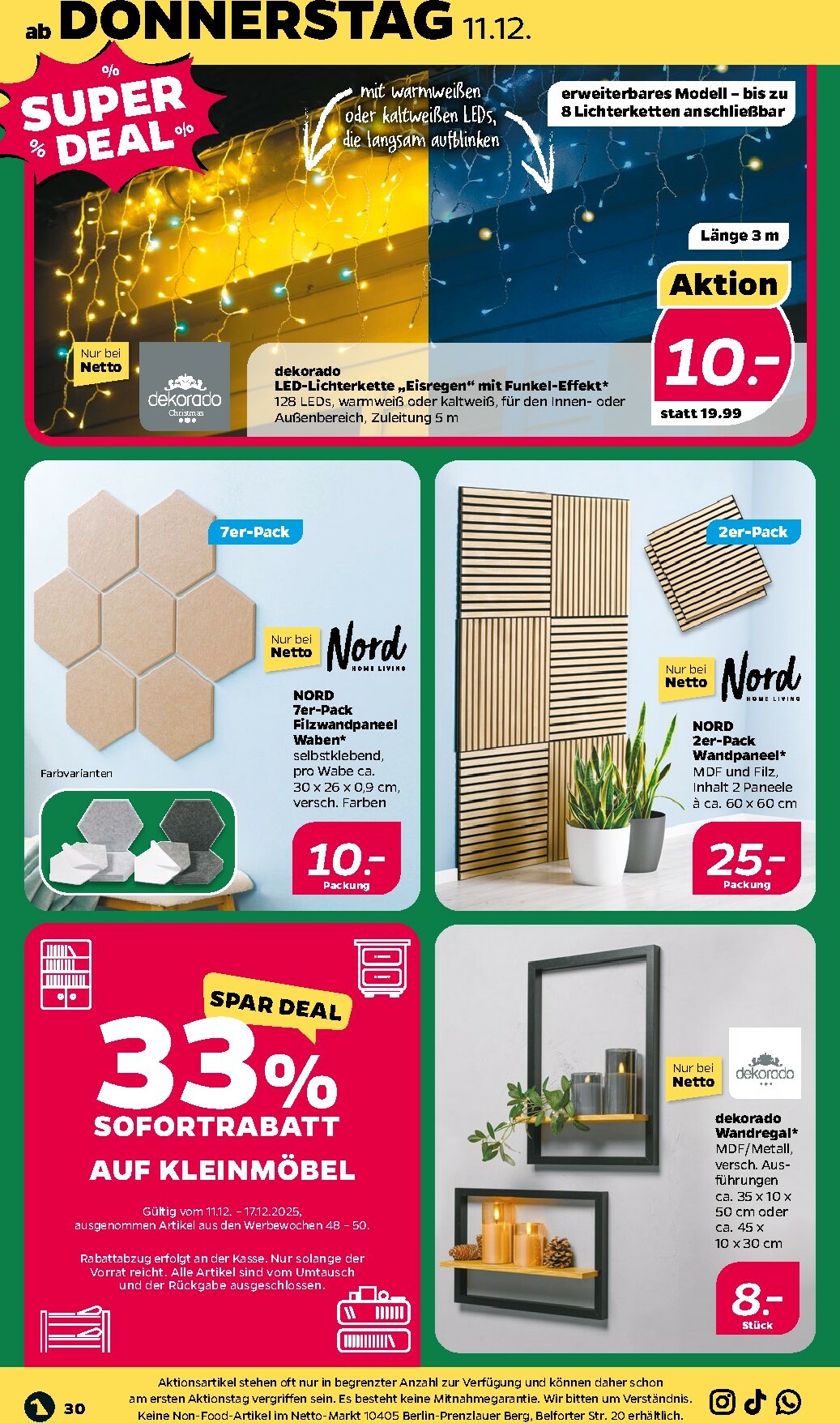 netto - Netto-Prospekt gültig vom 08.12. bis 13.12. - page: 32