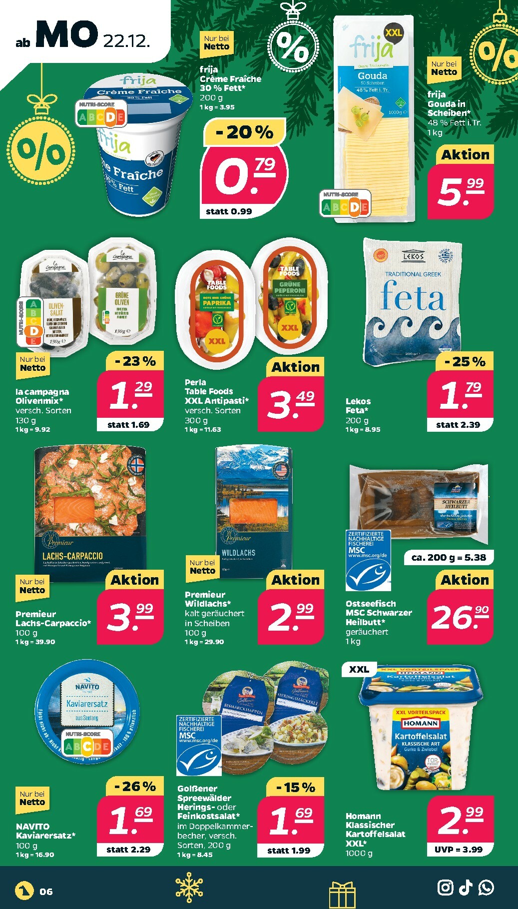 netto - Netto-Prospekt gültig vom 22.12. bis 27.12. - page: 6