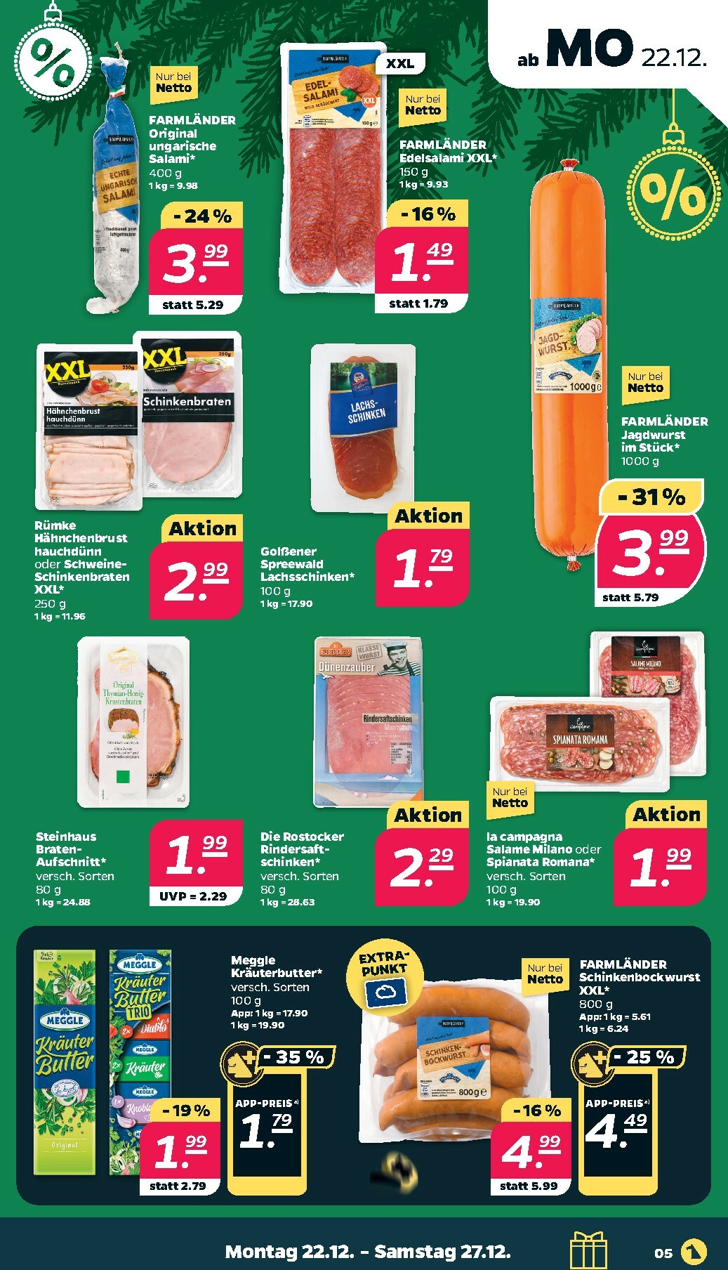 netto - Netto-Prospekt gültig vom 22.12. bis 27.12. - page: 5
