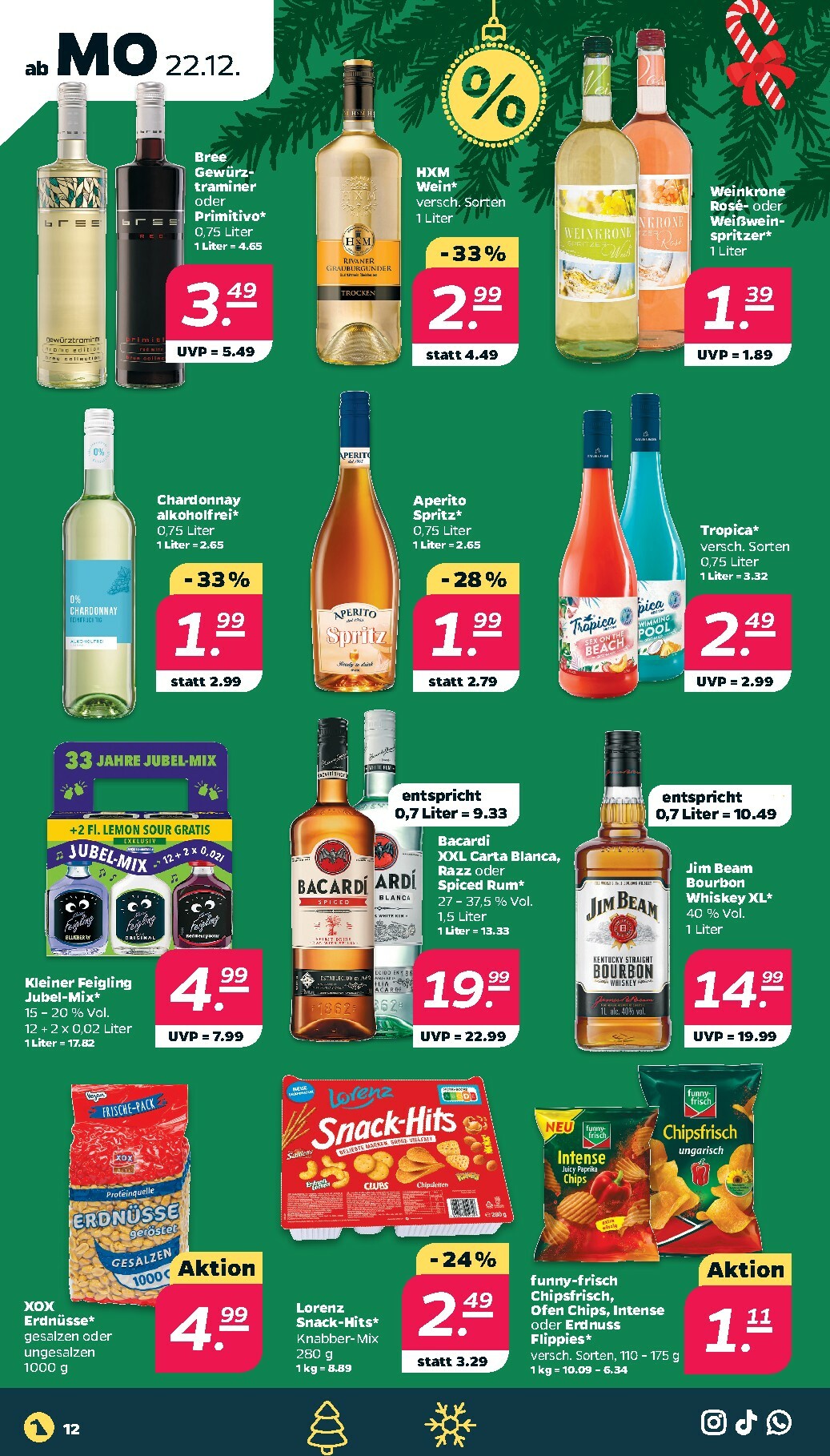 netto - Netto-Prospekt gültig vom 22.12. bis 27.12. - page: 12