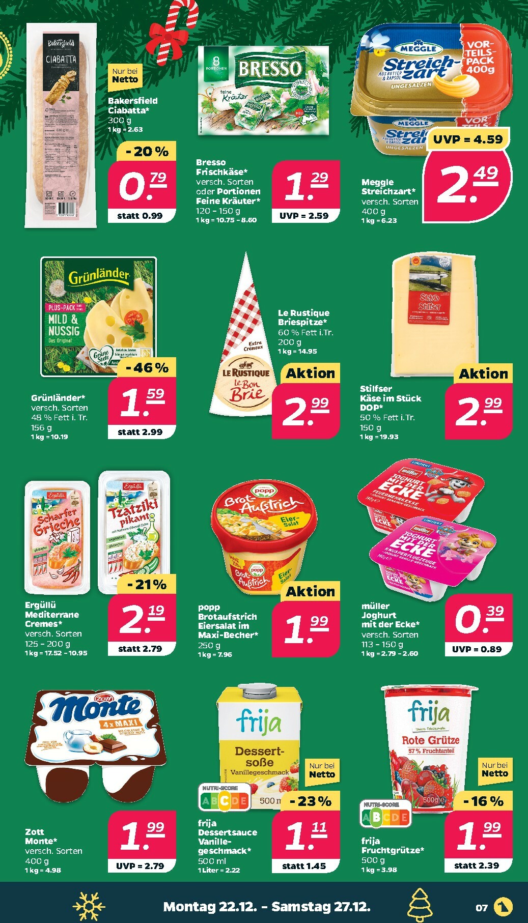 netto - Netto-Prospekt gültig vom 22.12. bis 27.12. - page: 7