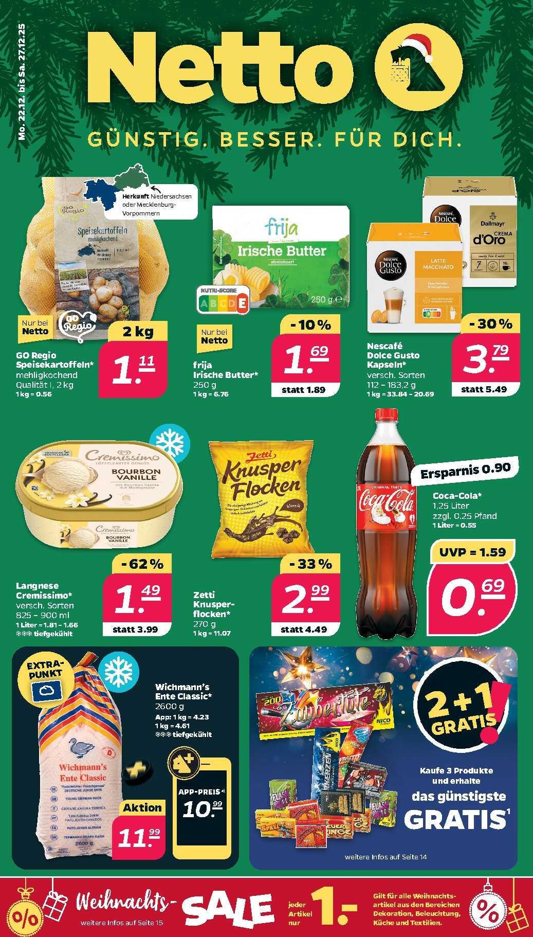 netto - Netto-Prospekt gültig vom 22.12. bis 27.12.