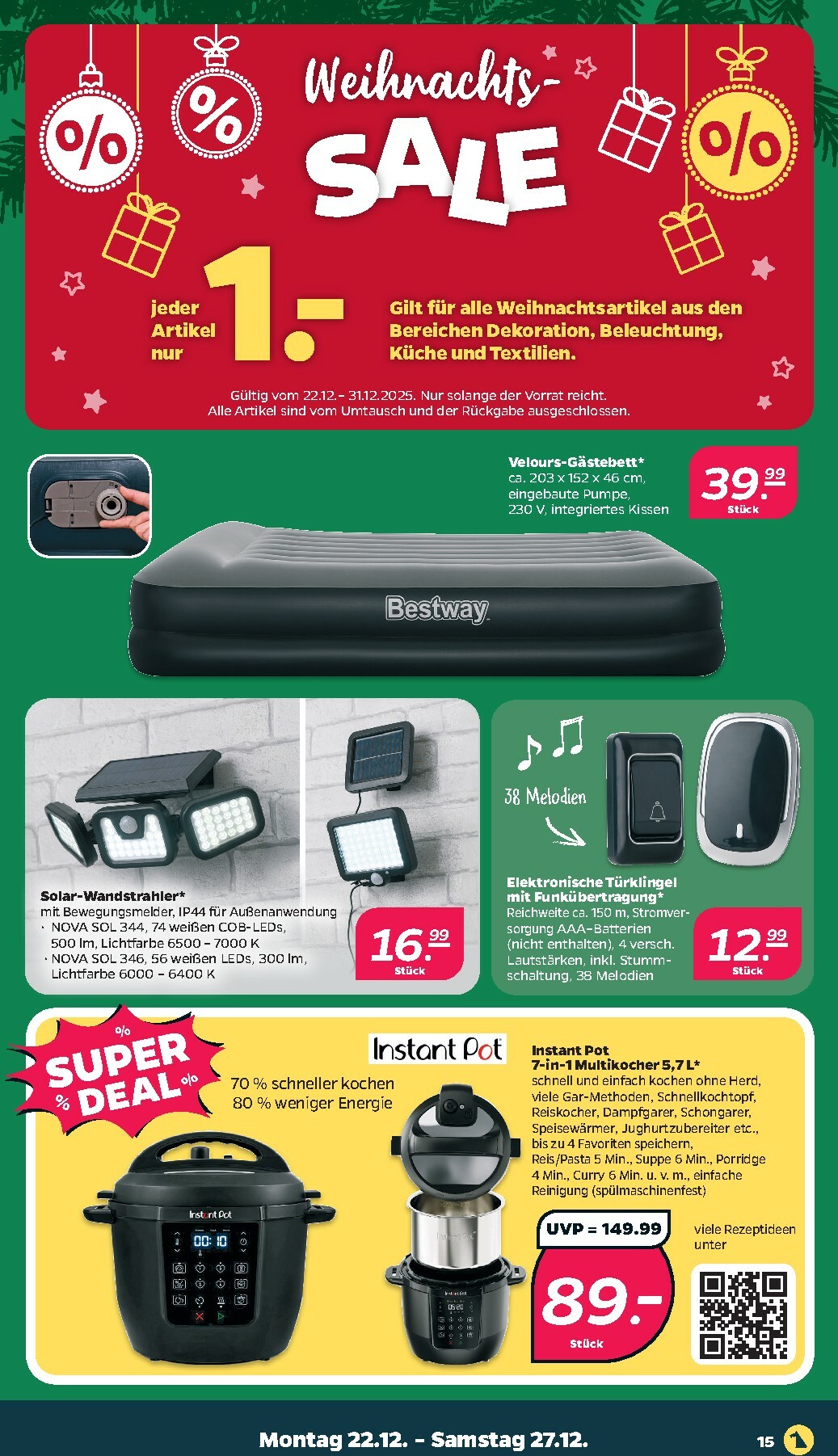 netto - Netto-Prospekt gültig vom 22.12. bis 27.12. - page: 19