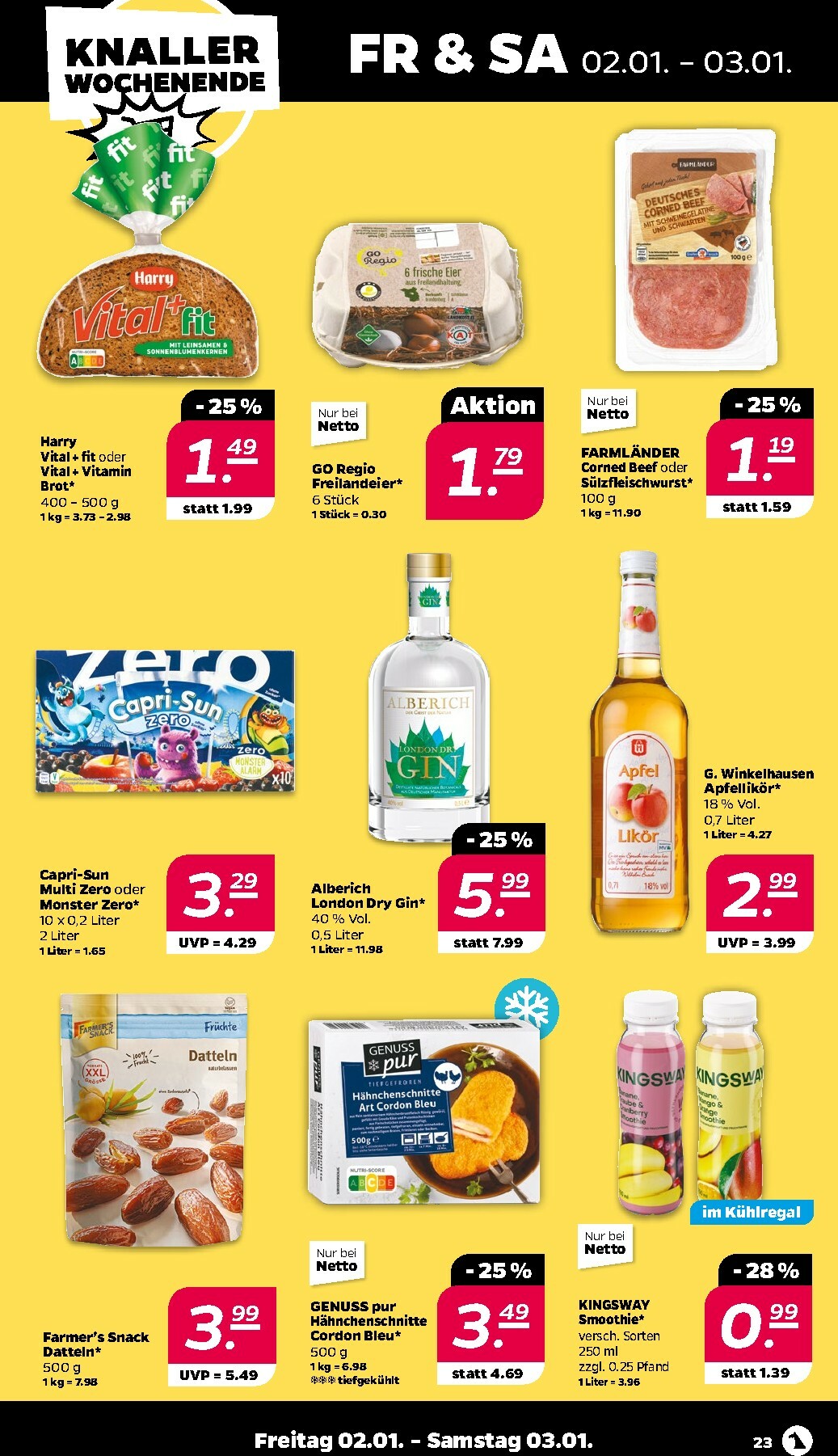 netto - Netto-Prospekt gültig vom 29.12. bis 03.01. - page: 25