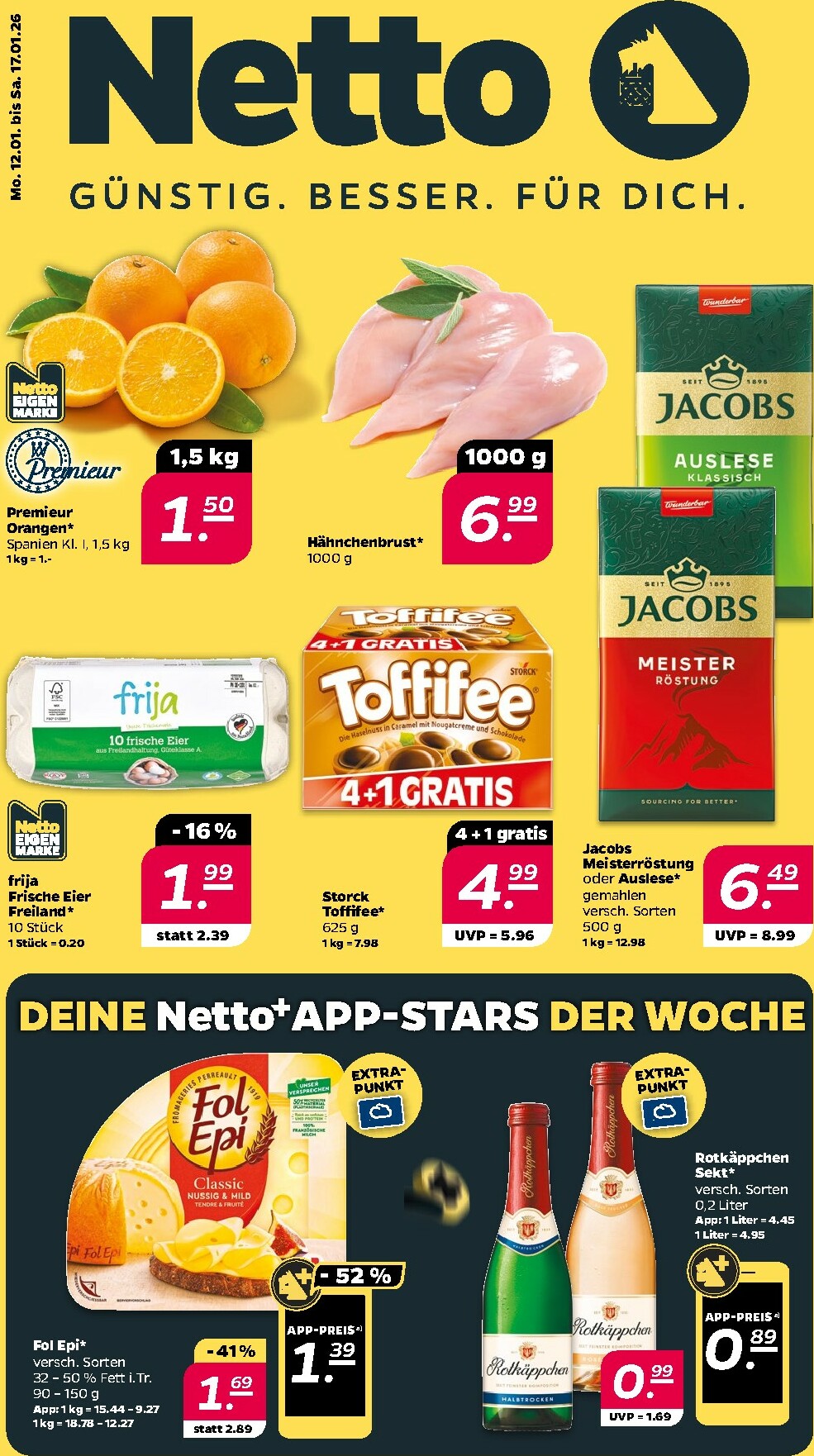 netto - Netto-Prospekt gültig vom 12.01. bis 17.01.