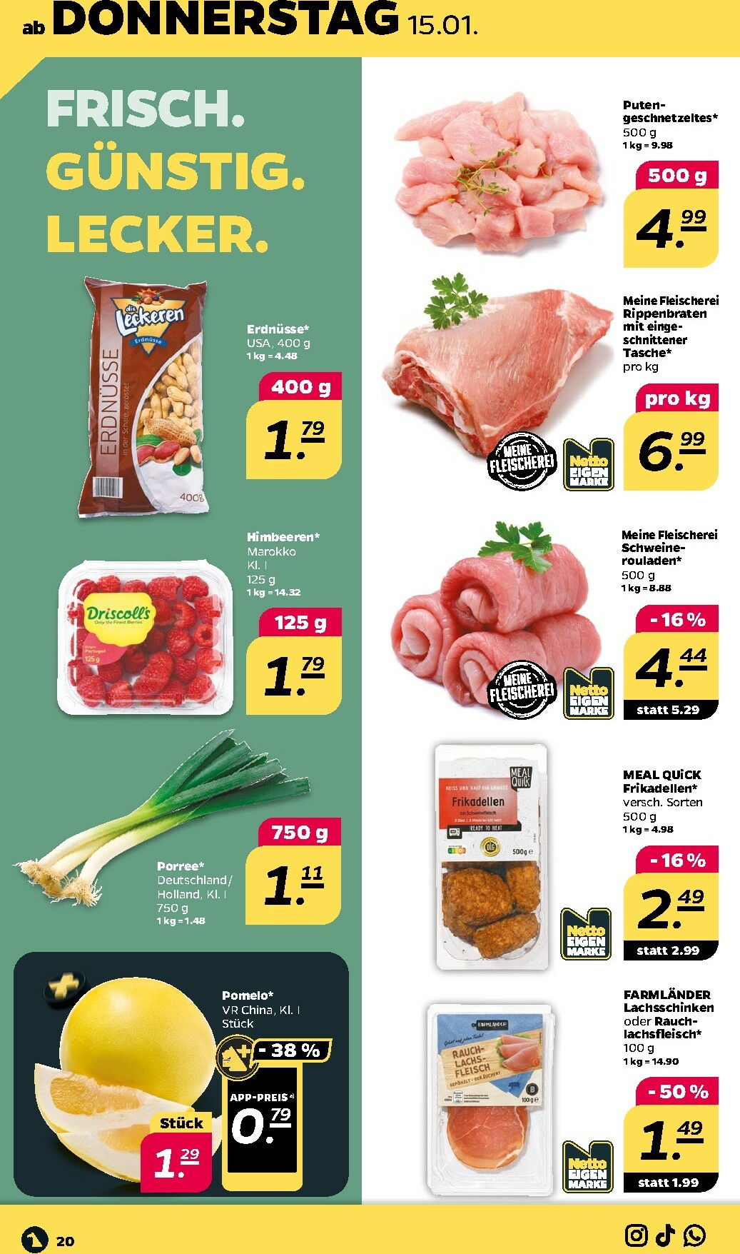 netto - Netto-Prospekt gültig vom 12.01. bis 17.01. - page: 22