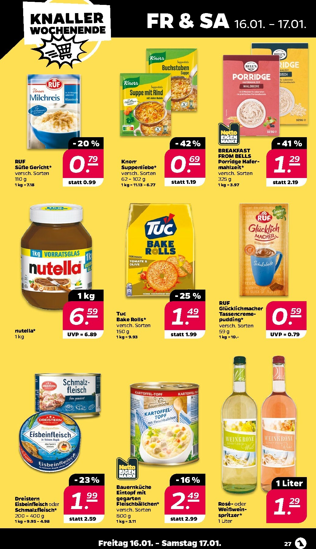 netto - Netto-Prospekt gültig vom 12.01. bis 17.01. - page: 29