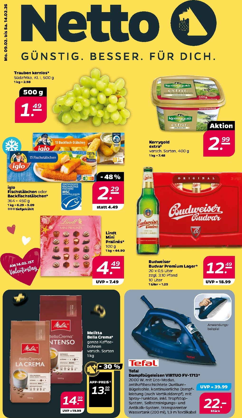 netto - Netto-Prospekt gültig vom 09.02.2026 bis 14.02.2026 - page: 1