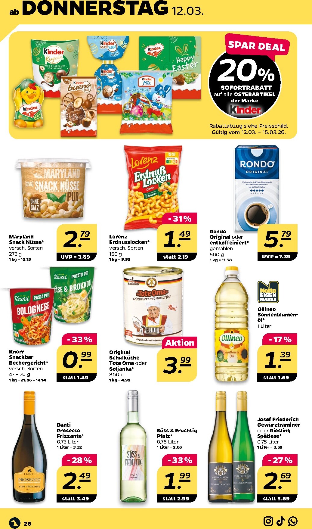 netto - Netto-Prospekt gültig vom 09.03.2026 bis 14.03.2026 - page: 32