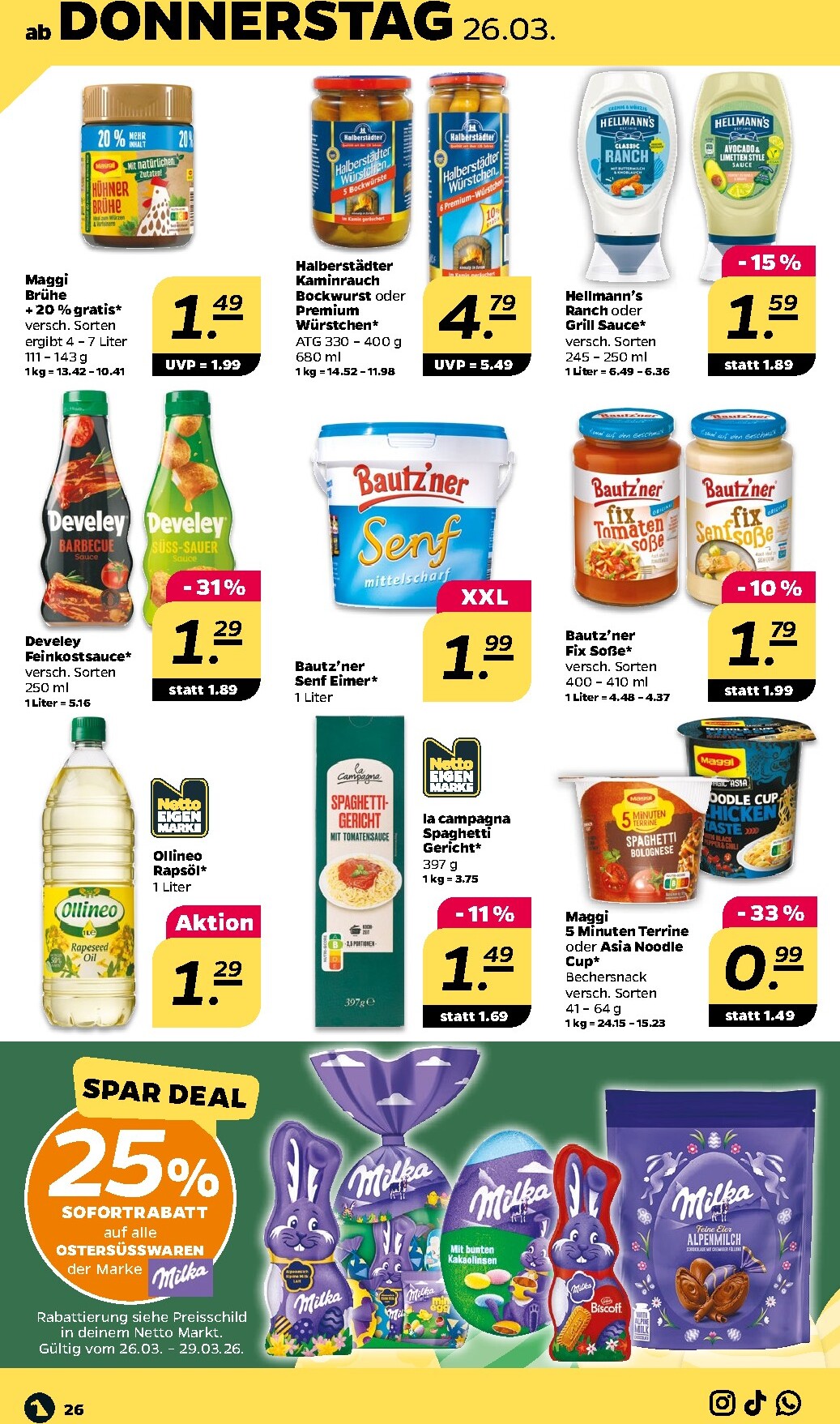 netto - Netto-Prospekt gültig vom 23.03.2026 bis 28.03.2026 - page: 32