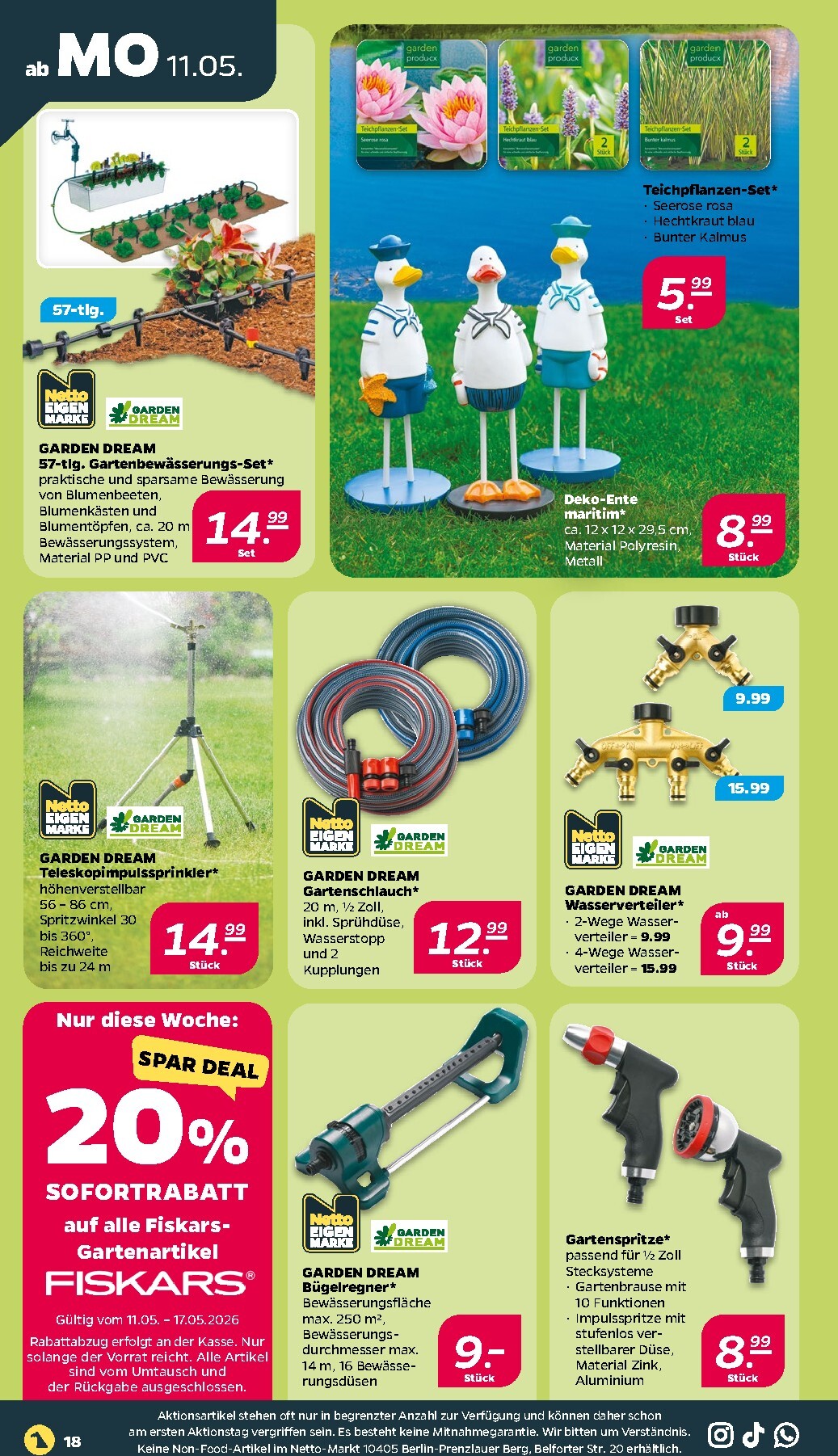 netto - Netto Prospekt nächste Woche – von Montag 11.05.2026 bis Samstag 16.05.2026 - page: 18
