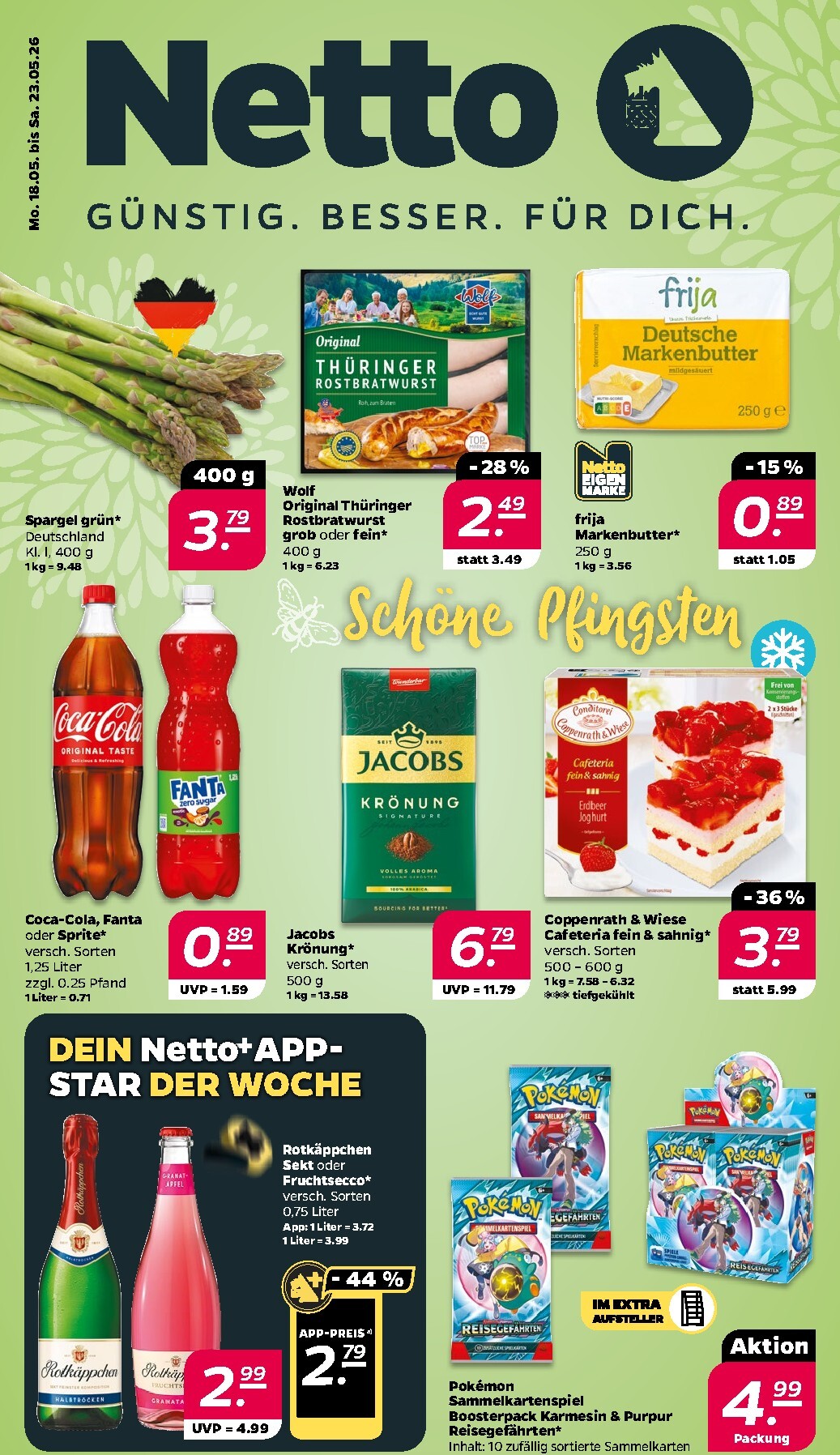 netto - Netto Prospekt nächste Woche – von Montag 18.05.2026 bis Samstag 23.05.2026
