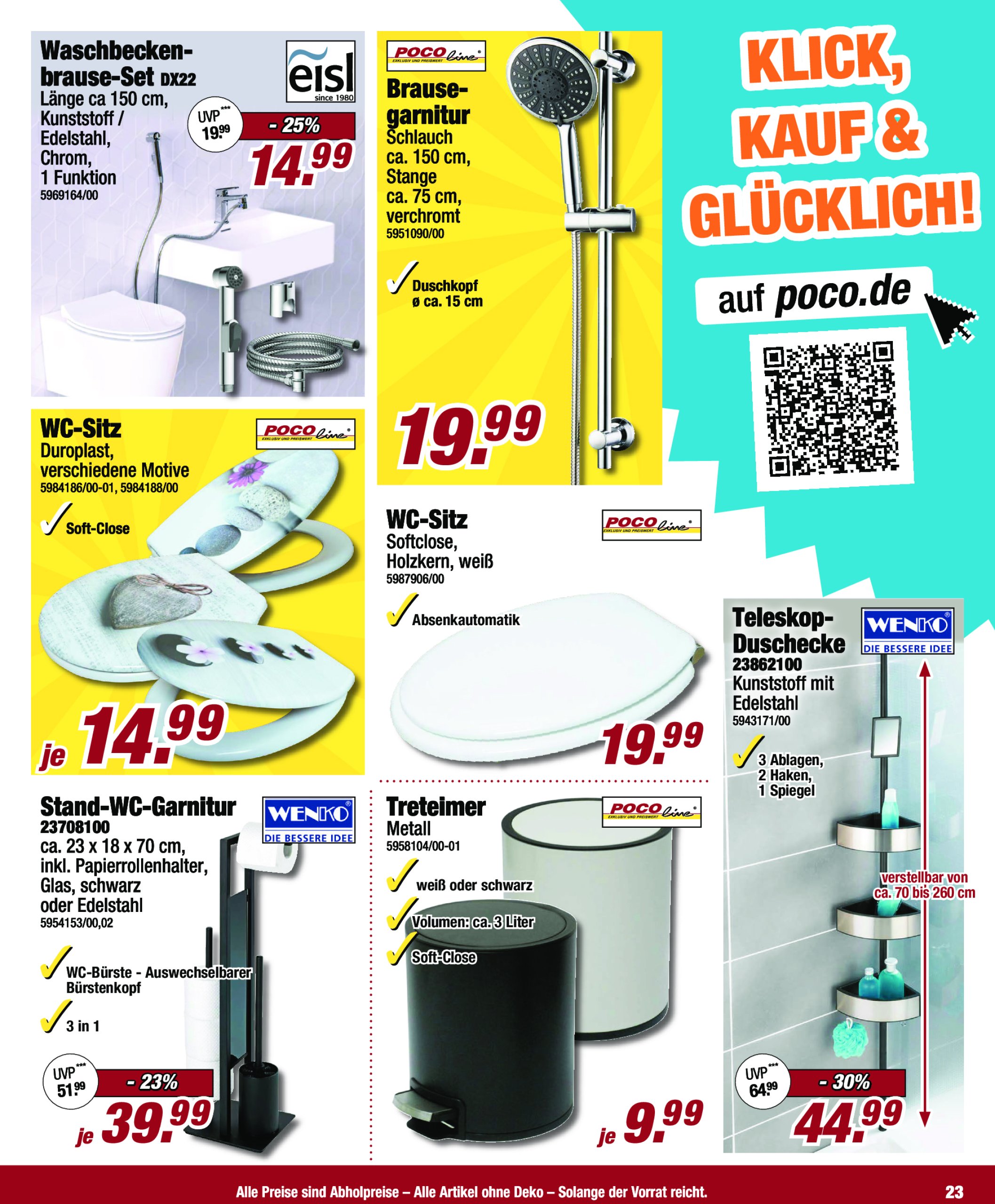 poco - Poco-Prospekt gültig vom 28.06. bis 04.07. - page: 23 poco - Poco-Prospekt gültig vom 28.06. bis 04.07. - page: 23