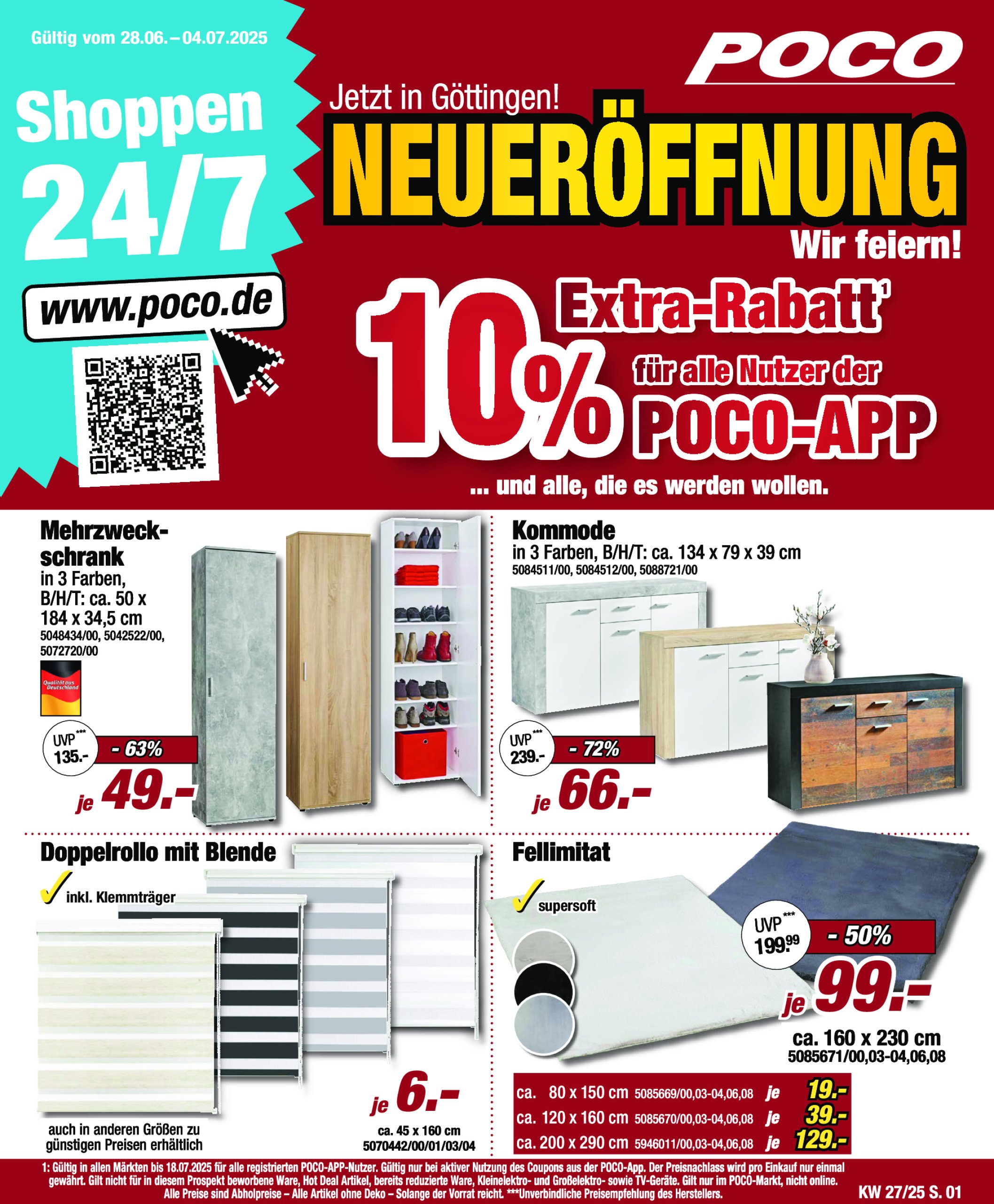 poco - Poco-Prospekt gültig vom 28.06. bis 04.07.