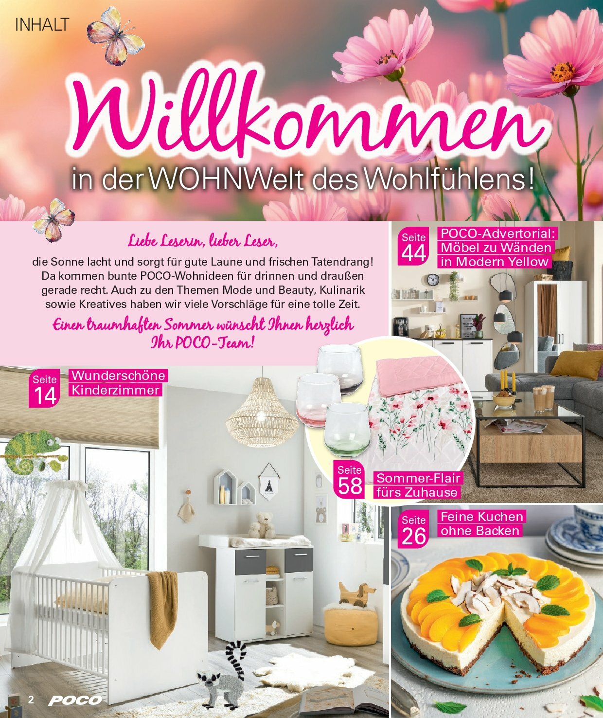 poco - Poco - Sommer Wohnwelt-Prospekt gültig vom 23.06. bis 31.08. - page: 2