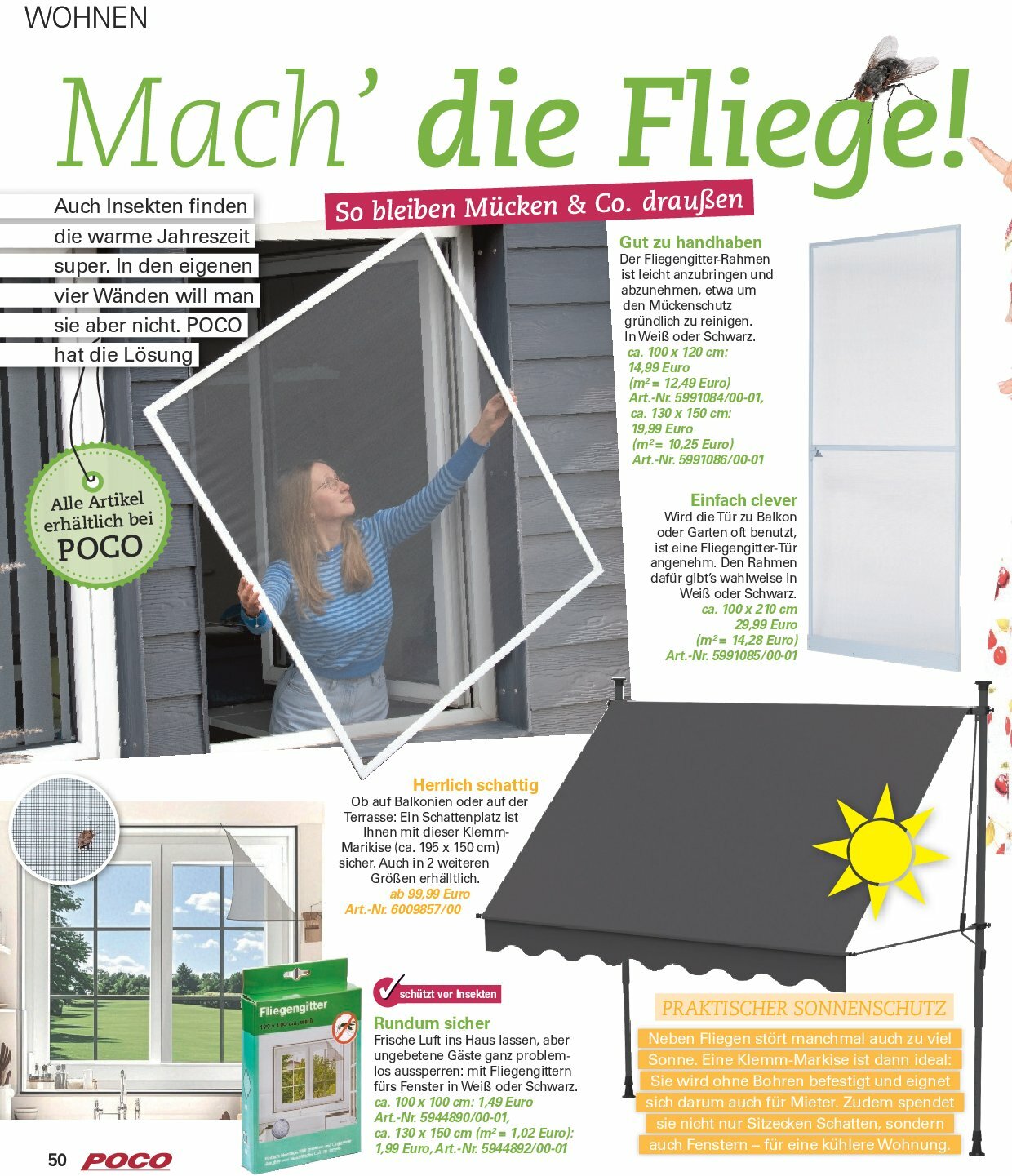 poco - Poco - Sommer Wohnwelt-Prospekt gültig vom 23.06. bis 31.08. - page: 50
