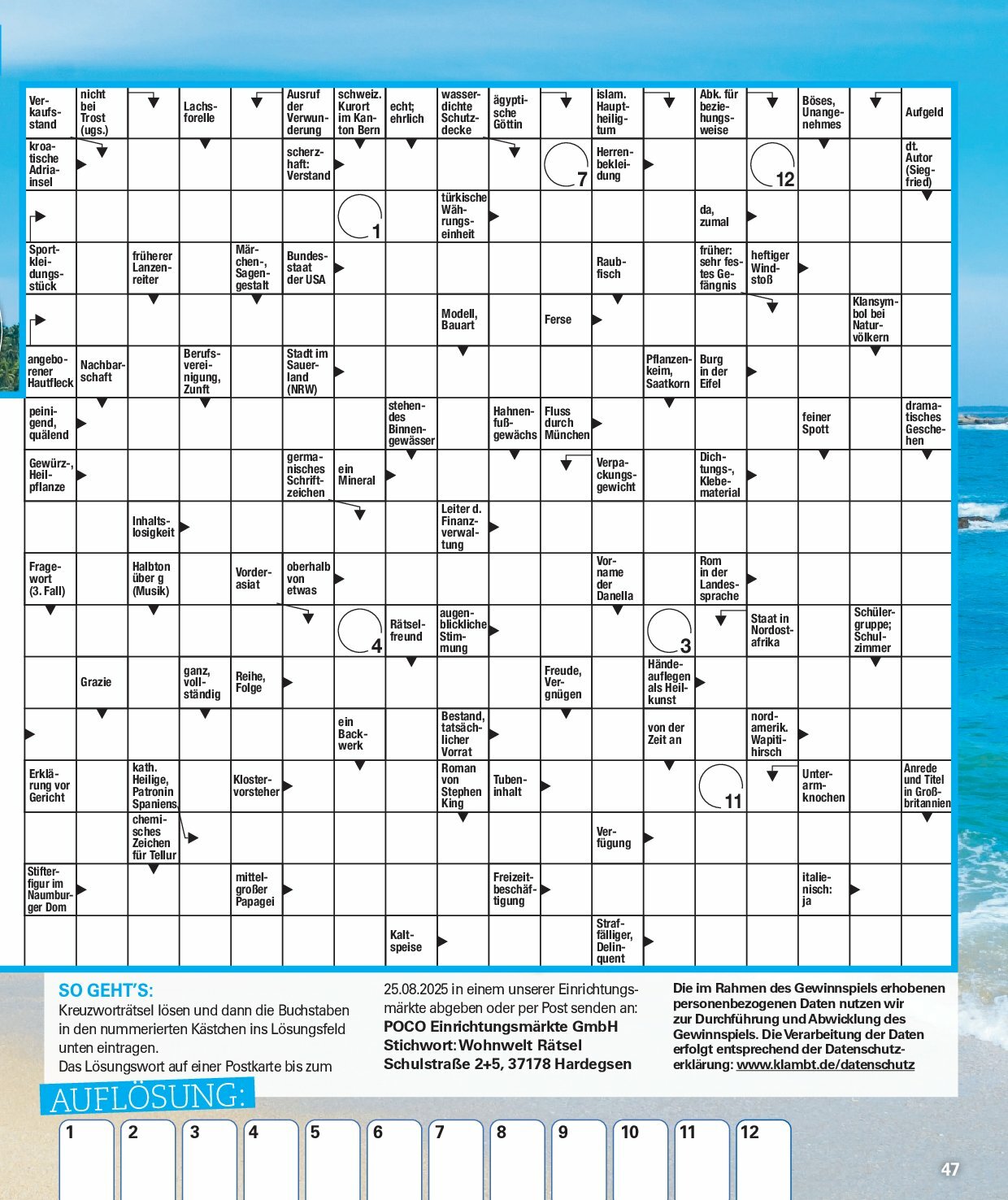 poco - Poco - Sommer Wohnwelt-Prospekt gültig vom 23.06. bis 31.08. - page: 47