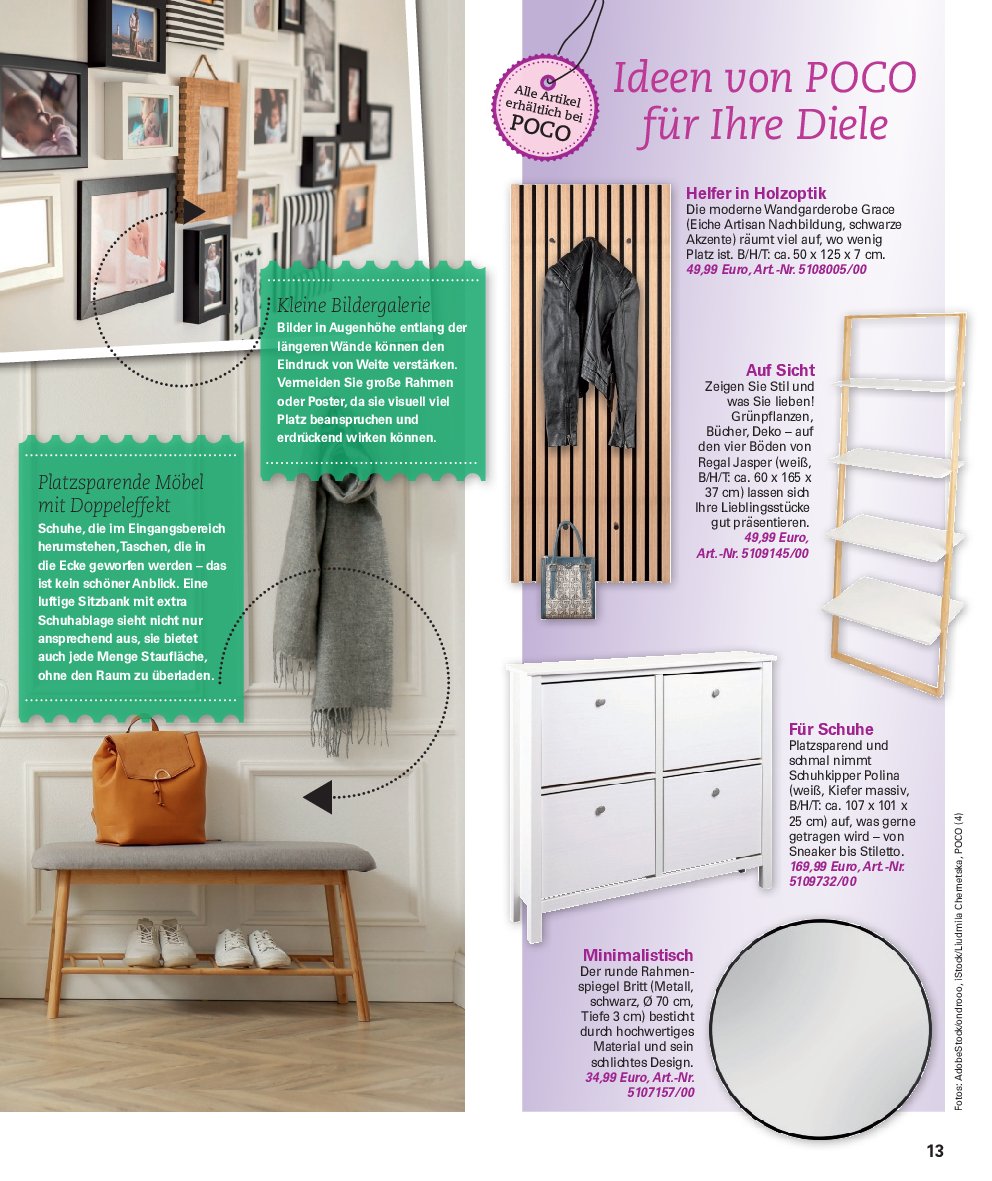 poco - Poco - Wohnwelt Herbst-Prospekt gültig vom 01.09. bis 30.11. - page: 13