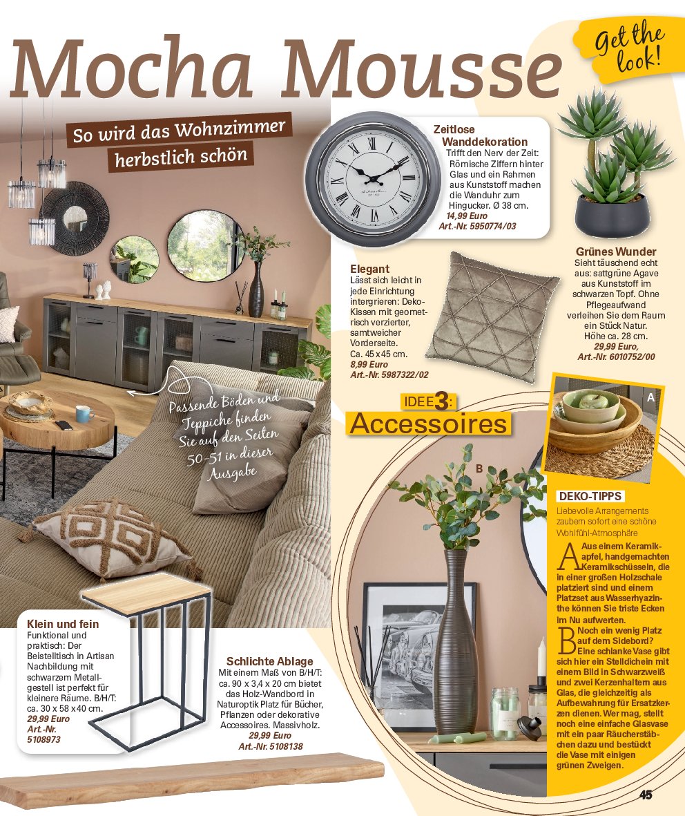 poco - Poco - Wohnwelt Herbst-Prospekt gültig vom 01.09. bis 30.11. - page: 45