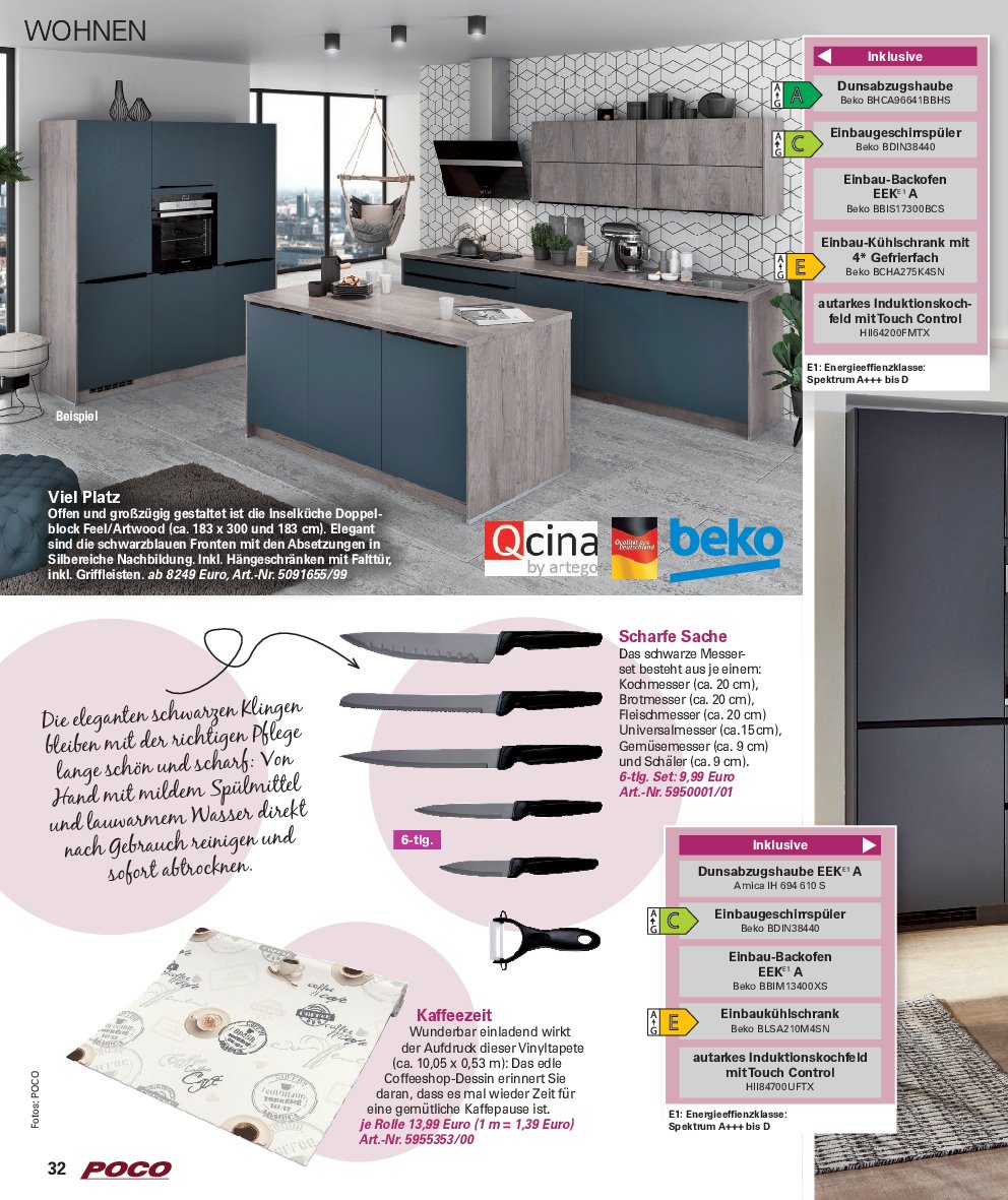 poco - Poco - Wohnwelt Herbst-Prospekt gültig vom 01.09. bis 30.11. - page: 32