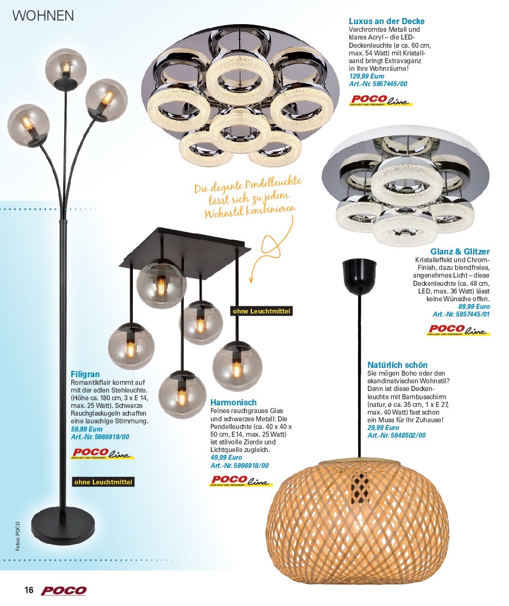 poco - Poco - Wohnwelt Herbst-Prospekt gültig vom 01.09. bis 30.11. - page: 16