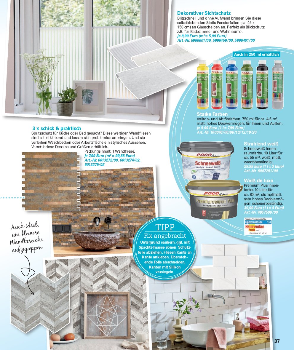 poco - Poco - Wohnwelt Herbst-Prospekt gültig vom 01.09. bis 30.11. - page: 37